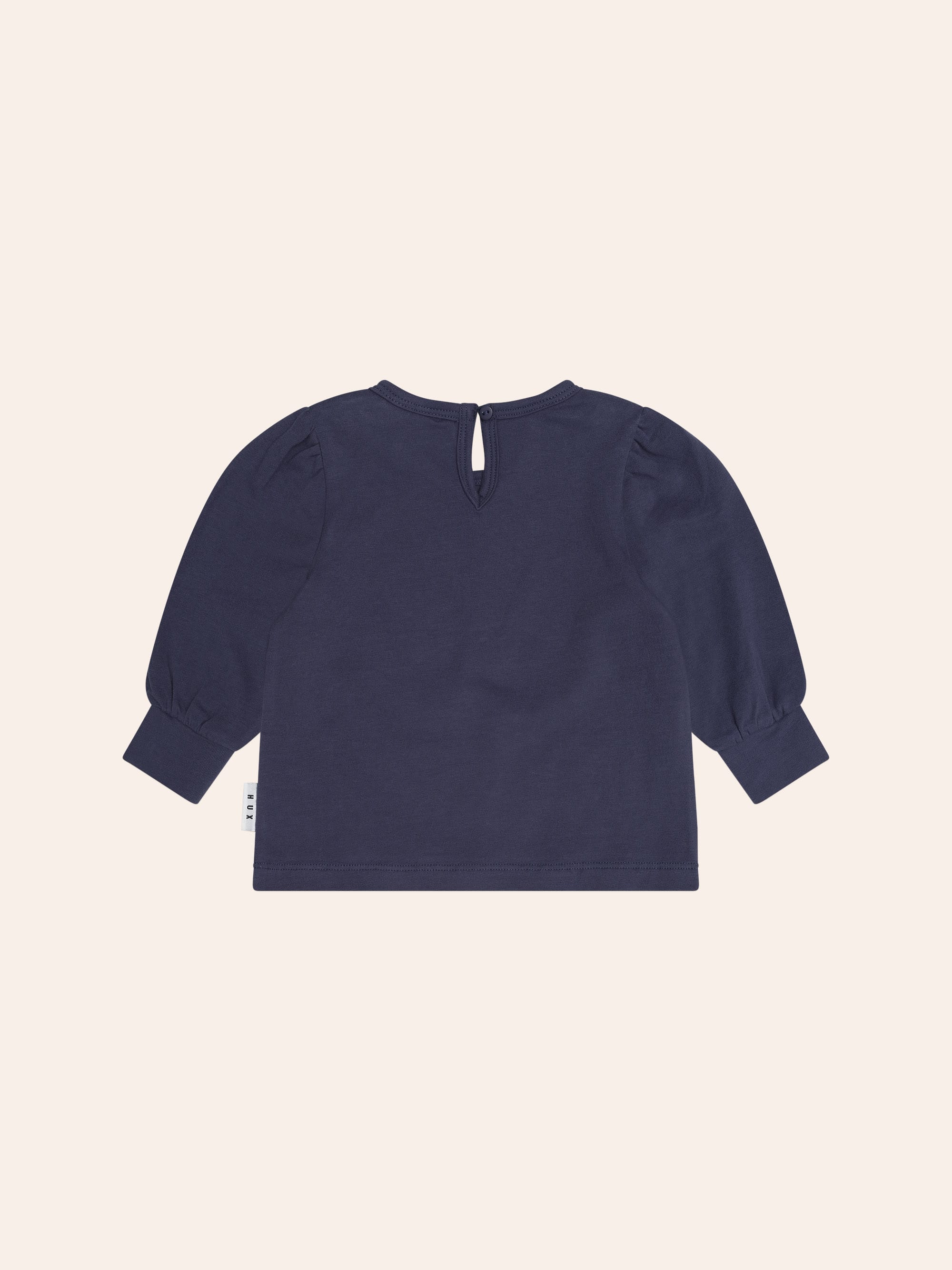Strawberry Bow Puff Slv Top TOP LS Huxbaby Shopify