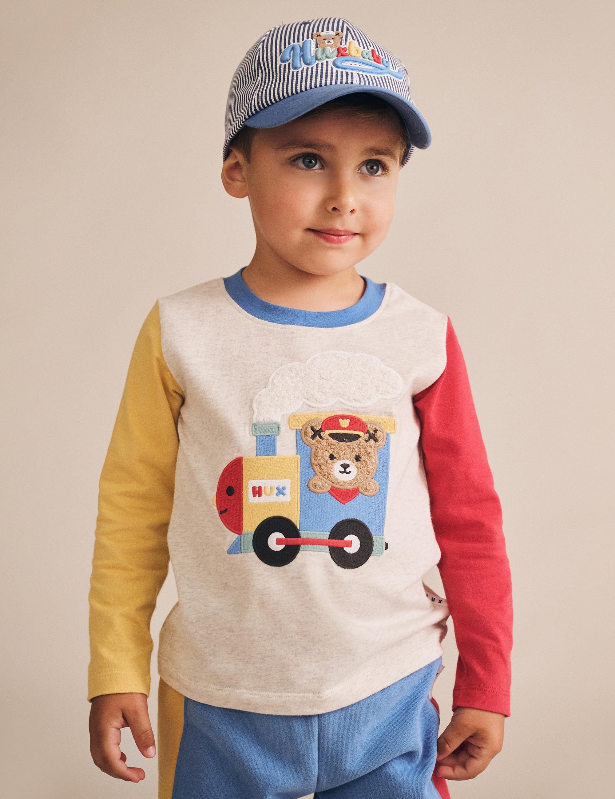 Choo Choo Huxbear Longsleeve Top TOP LS Huxbaby