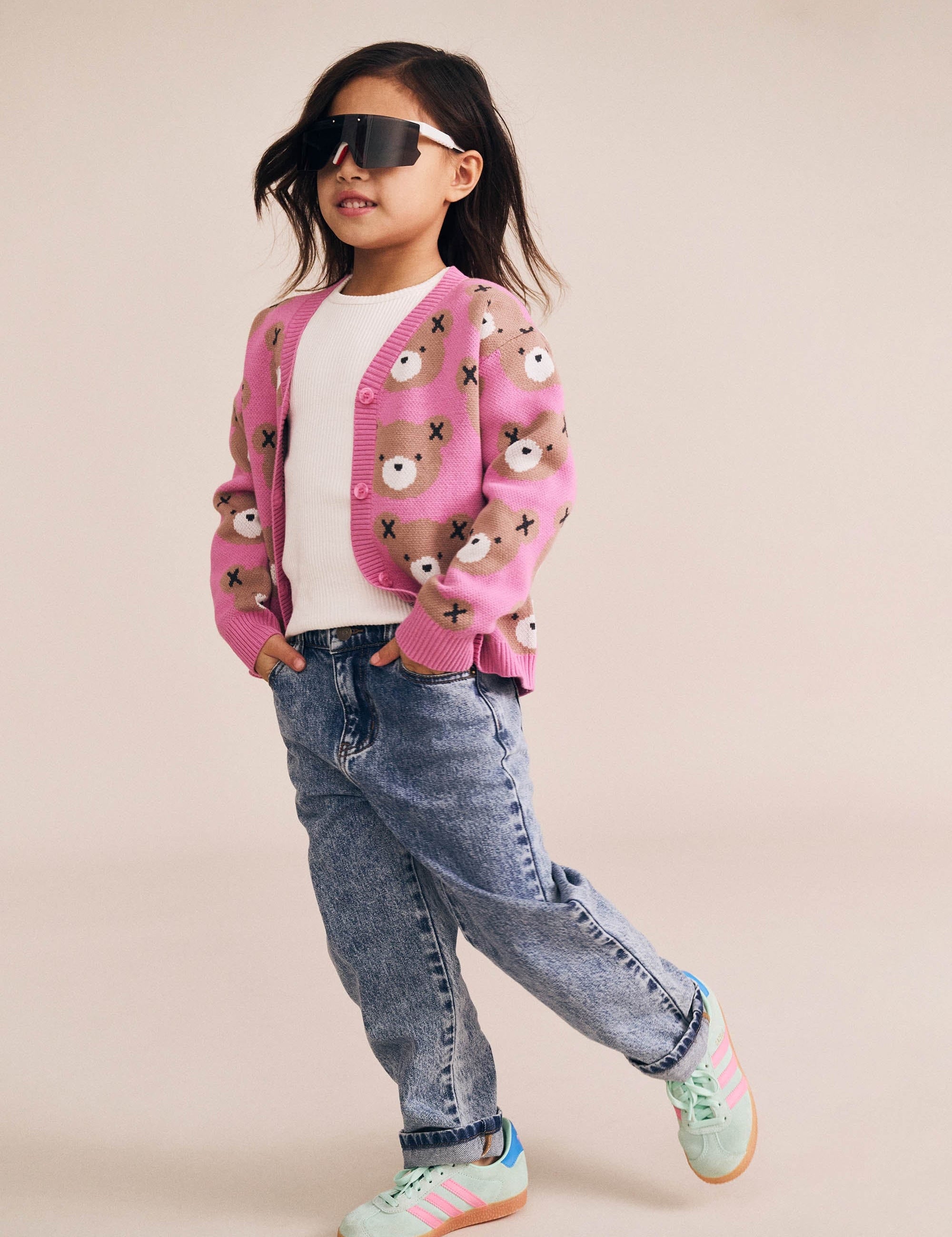 Almond Milk Ribbed Top T-SHIRT Huxbaby