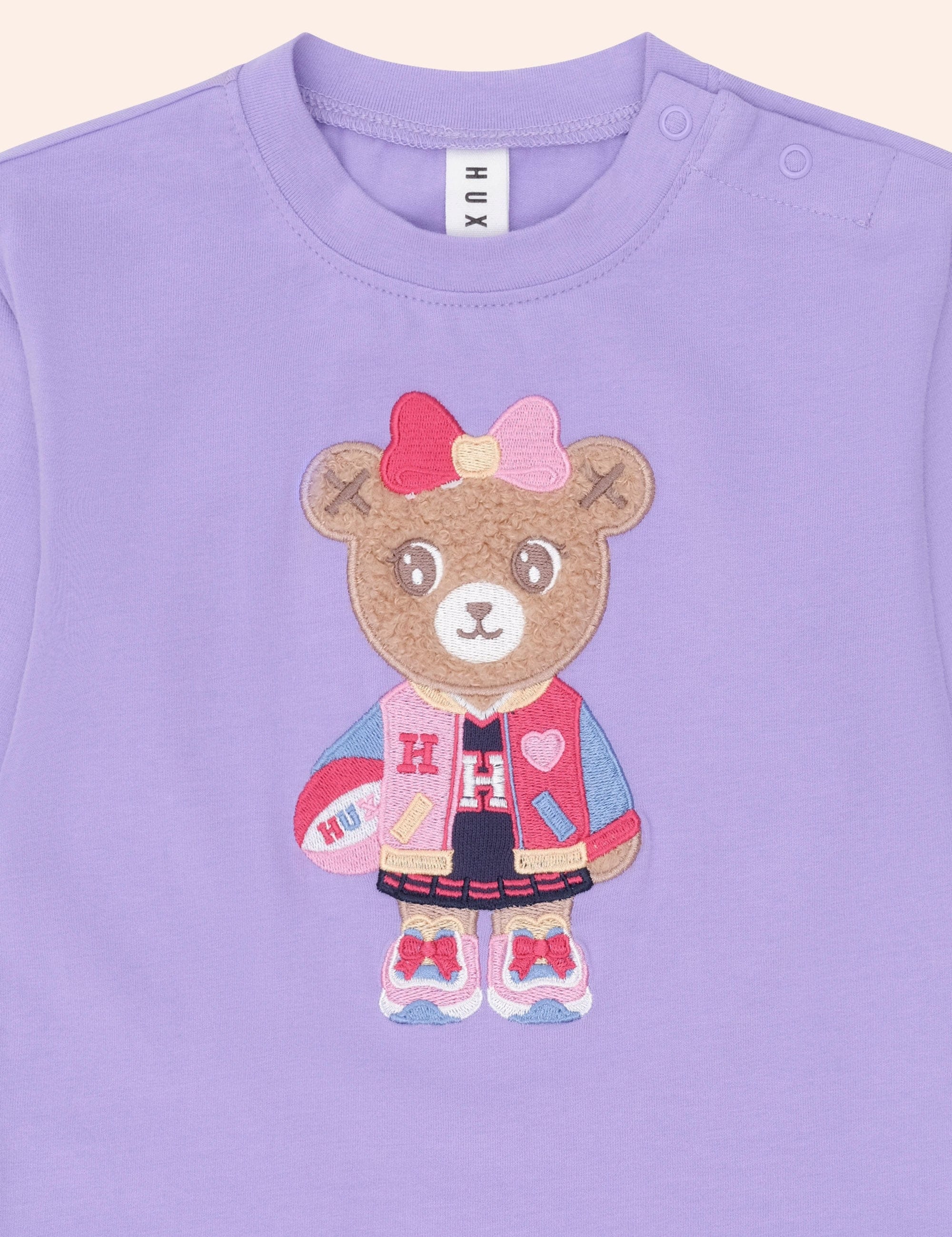 Baller Huxette Drop Sleeve Top TOP LS Huxbaby