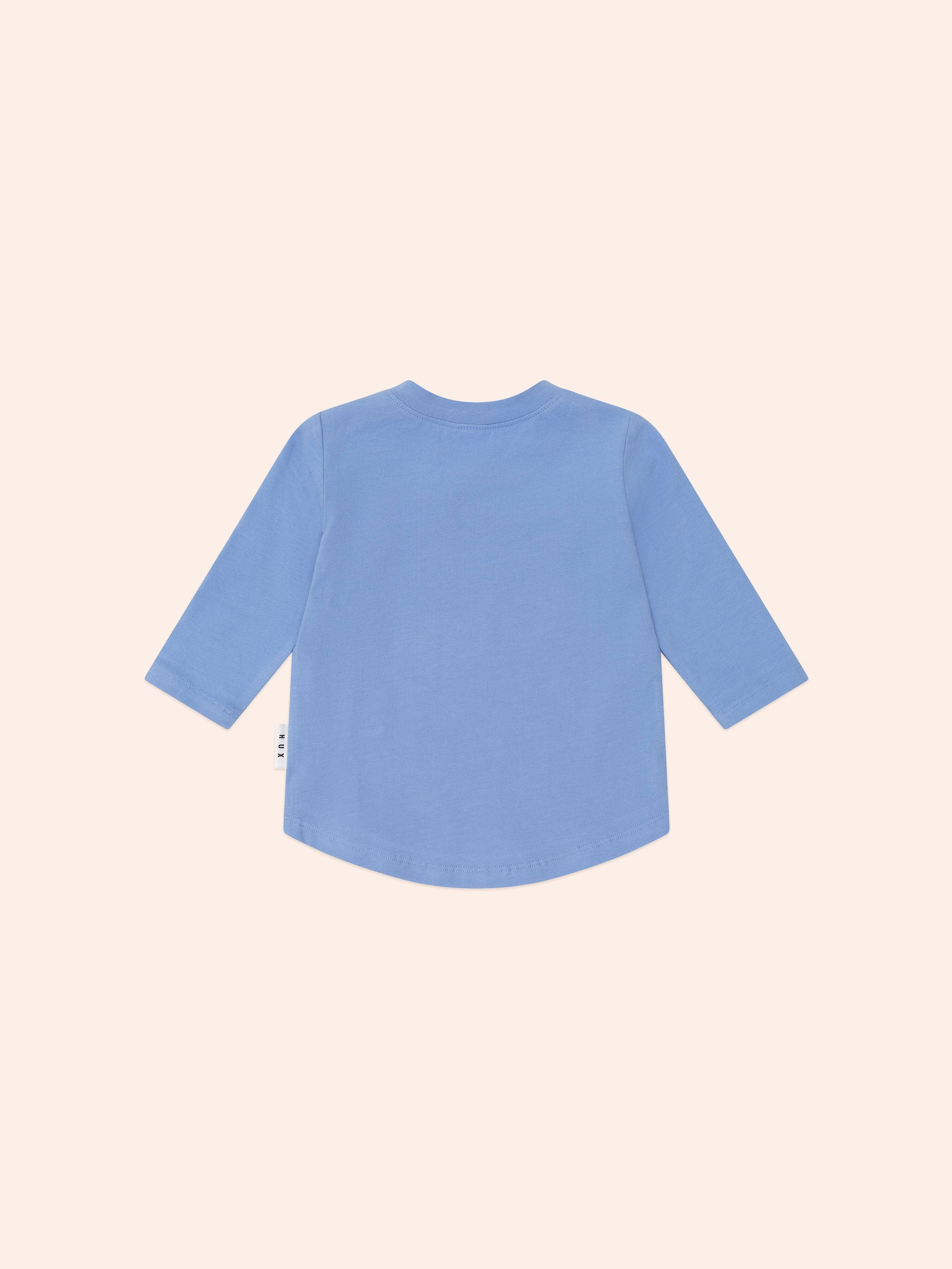 Whimsical Rainbow Top TOP LS Huxbaby