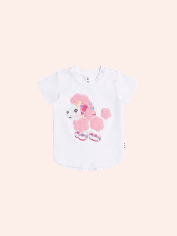 Polly Poodle Tee T-SHIRT Huxbaby