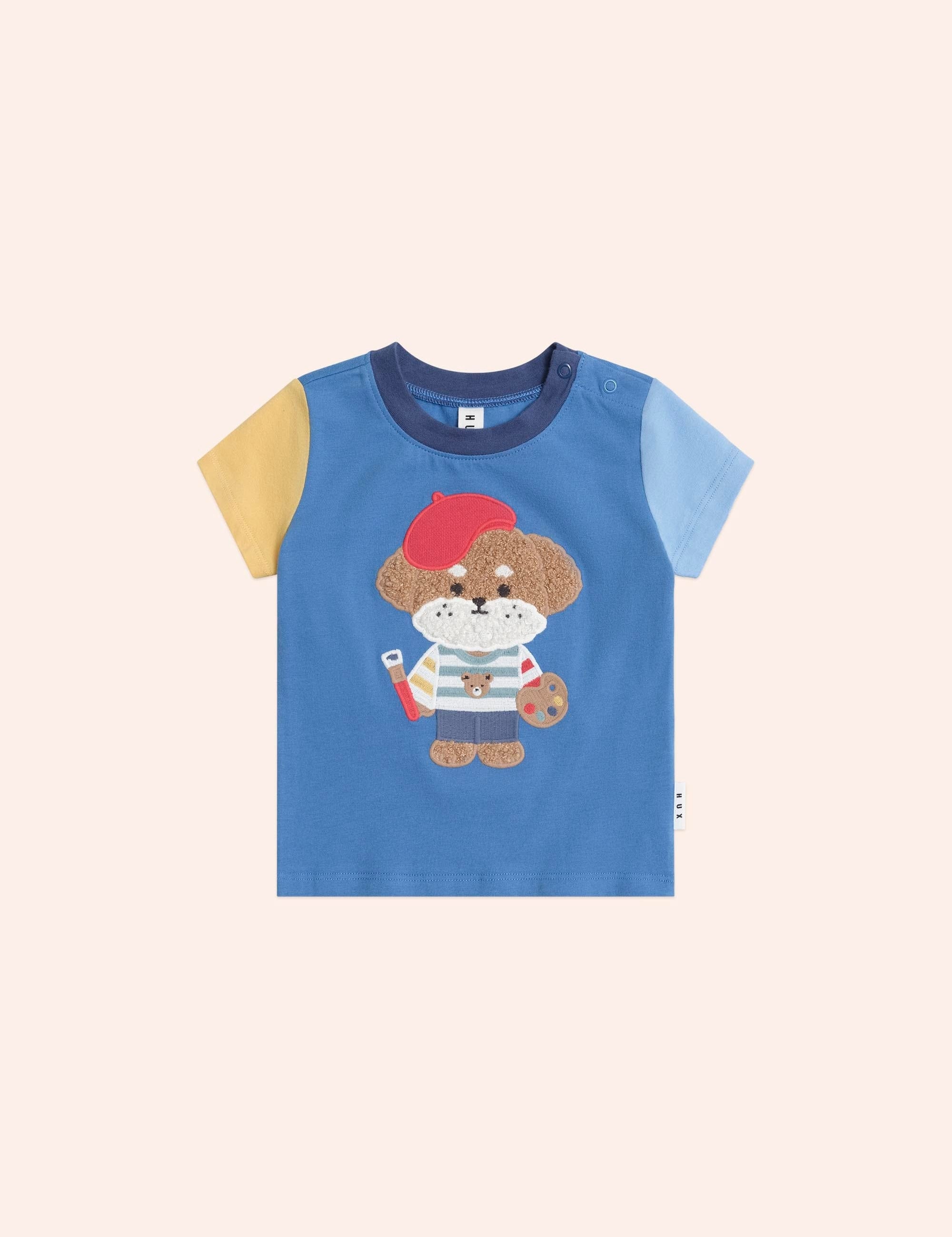Parisian Painter Pup Tee T-SHIRT Huxbaby