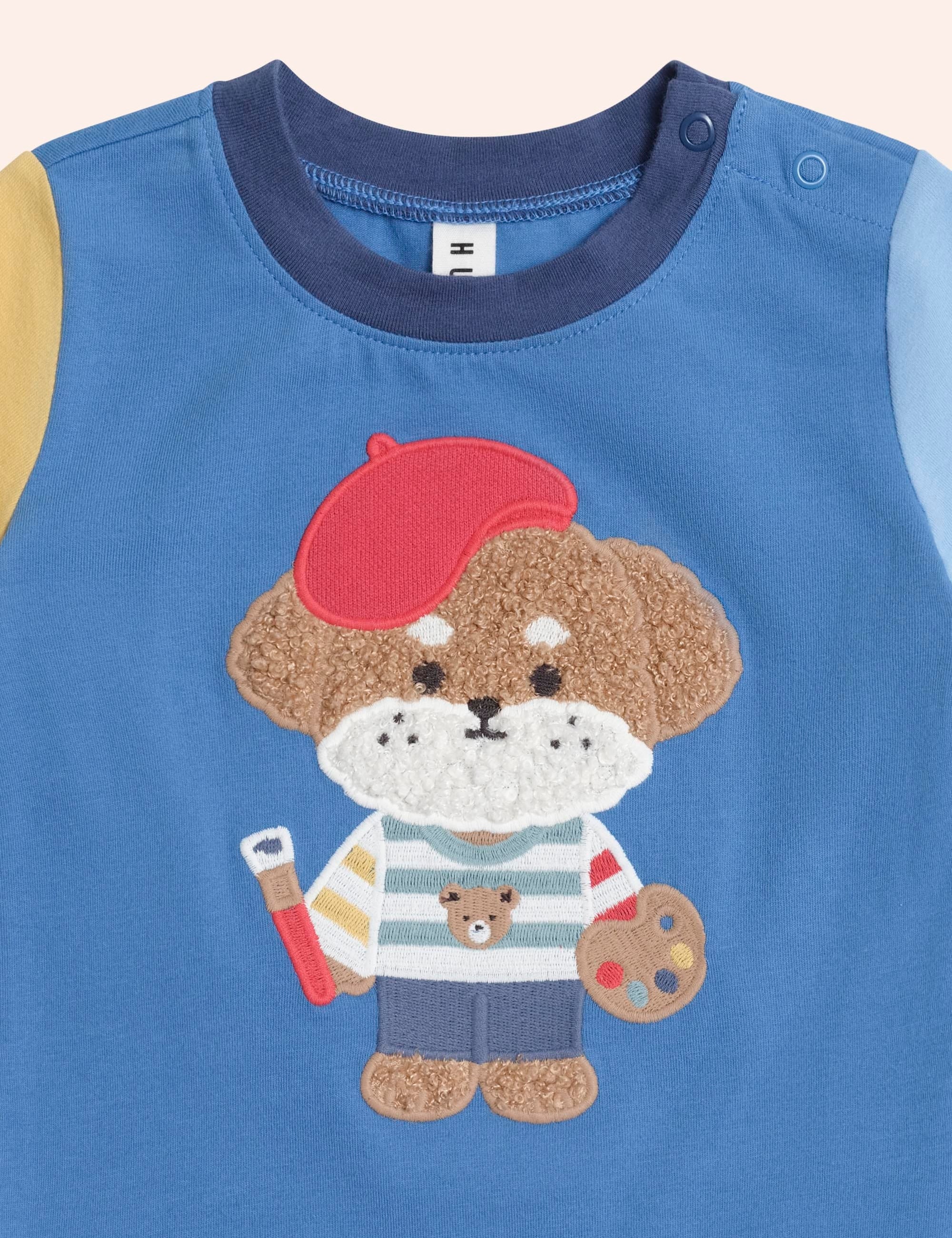 Parisian Painter Pup Tee T-SHIRT Huxbaby