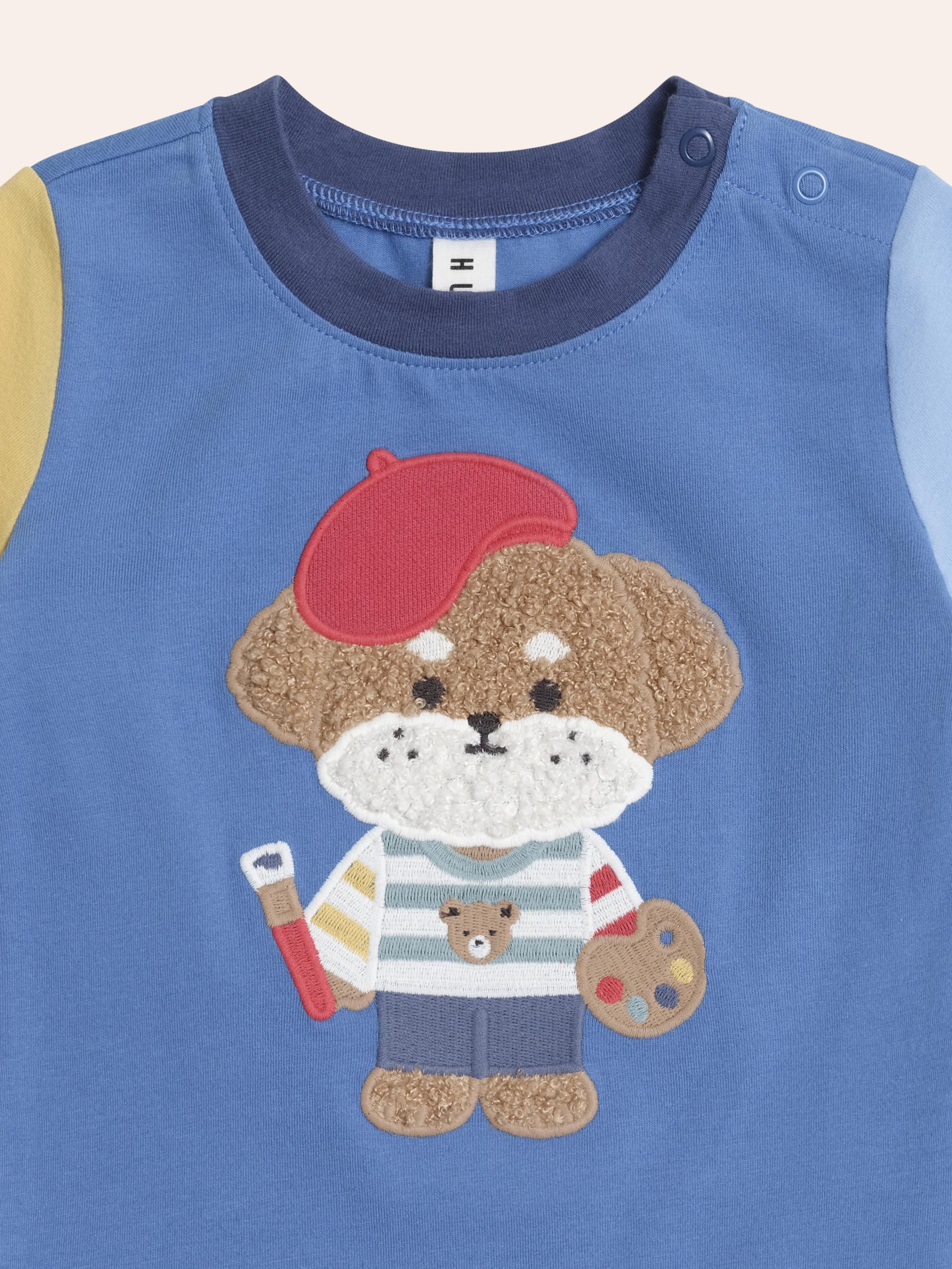 Parisian Painter Pup Tee T-SHIRT Huxbaby