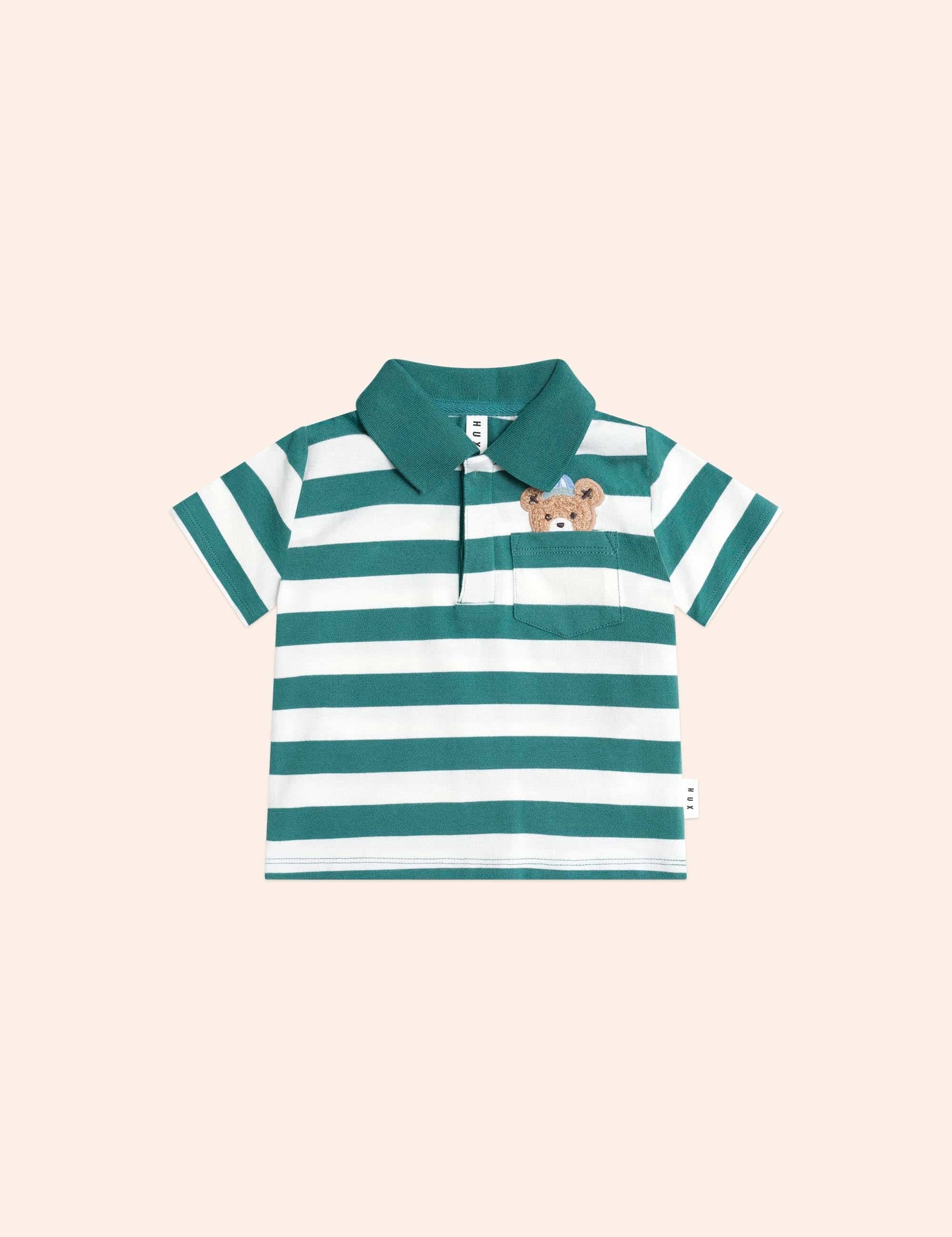 Peekaboo Hux Polo Tee T-SHIRT Huxbaby
