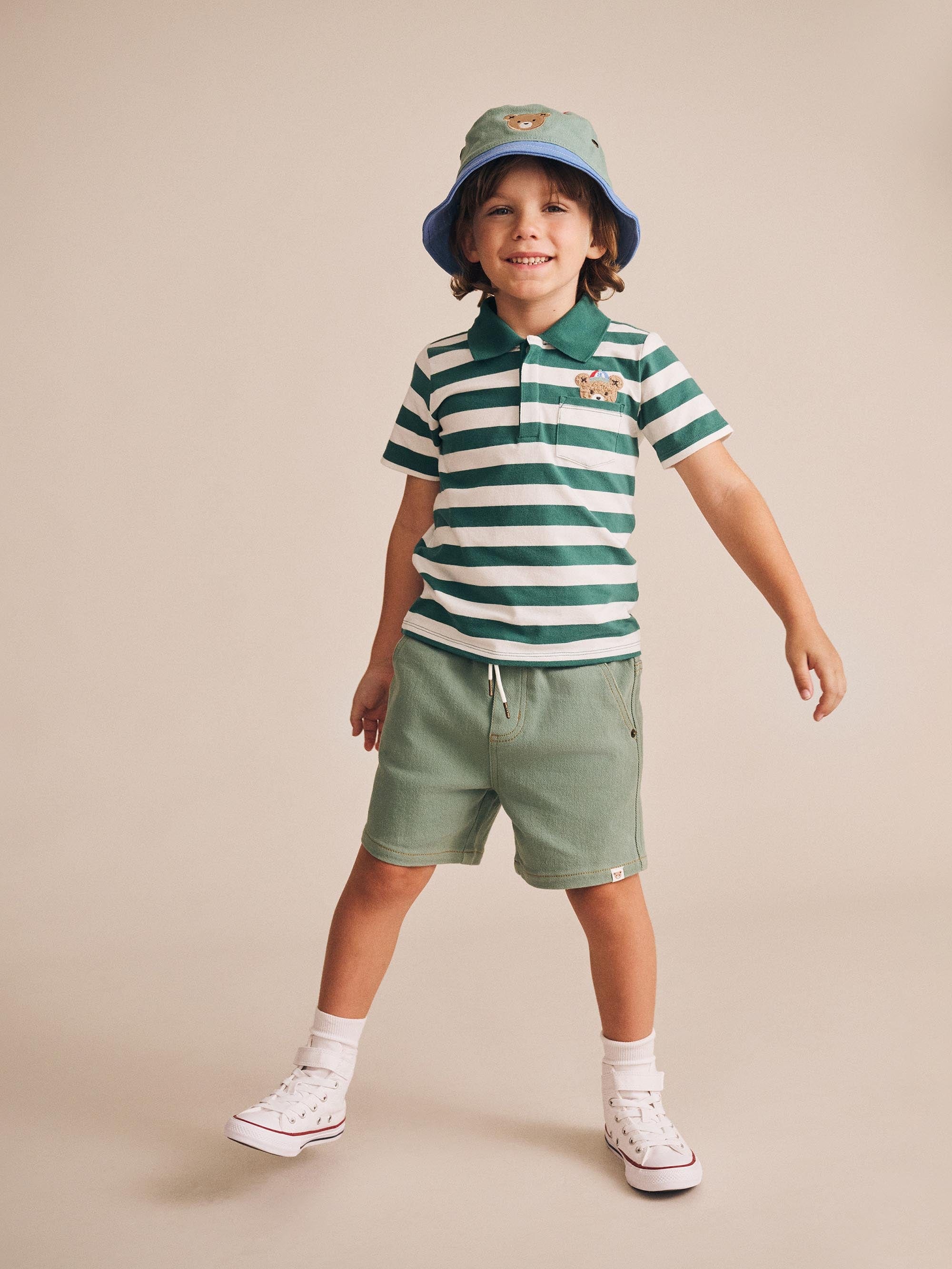 Peekaboo Hux Polo Tee T-SHIRT Huxbaby