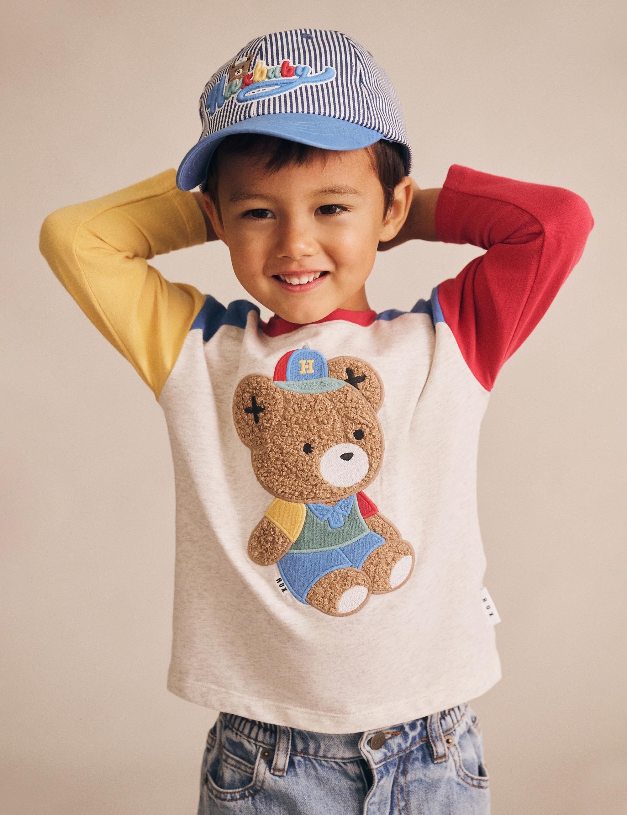 I'm a Real Huxbear Longsleeve Top TOP LS Huxbaby