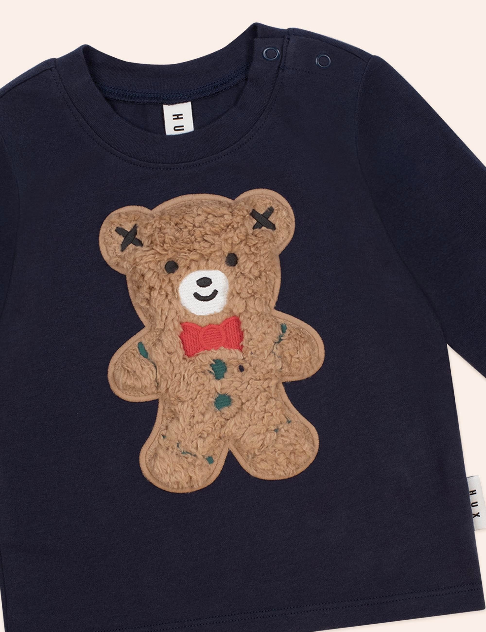 Furry Gingerbread Top T-SHIRT Huxbaby