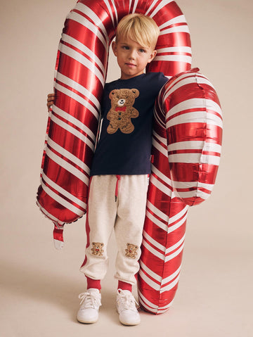 Furry Gingerbread Top T-SHIRT Huxbaby