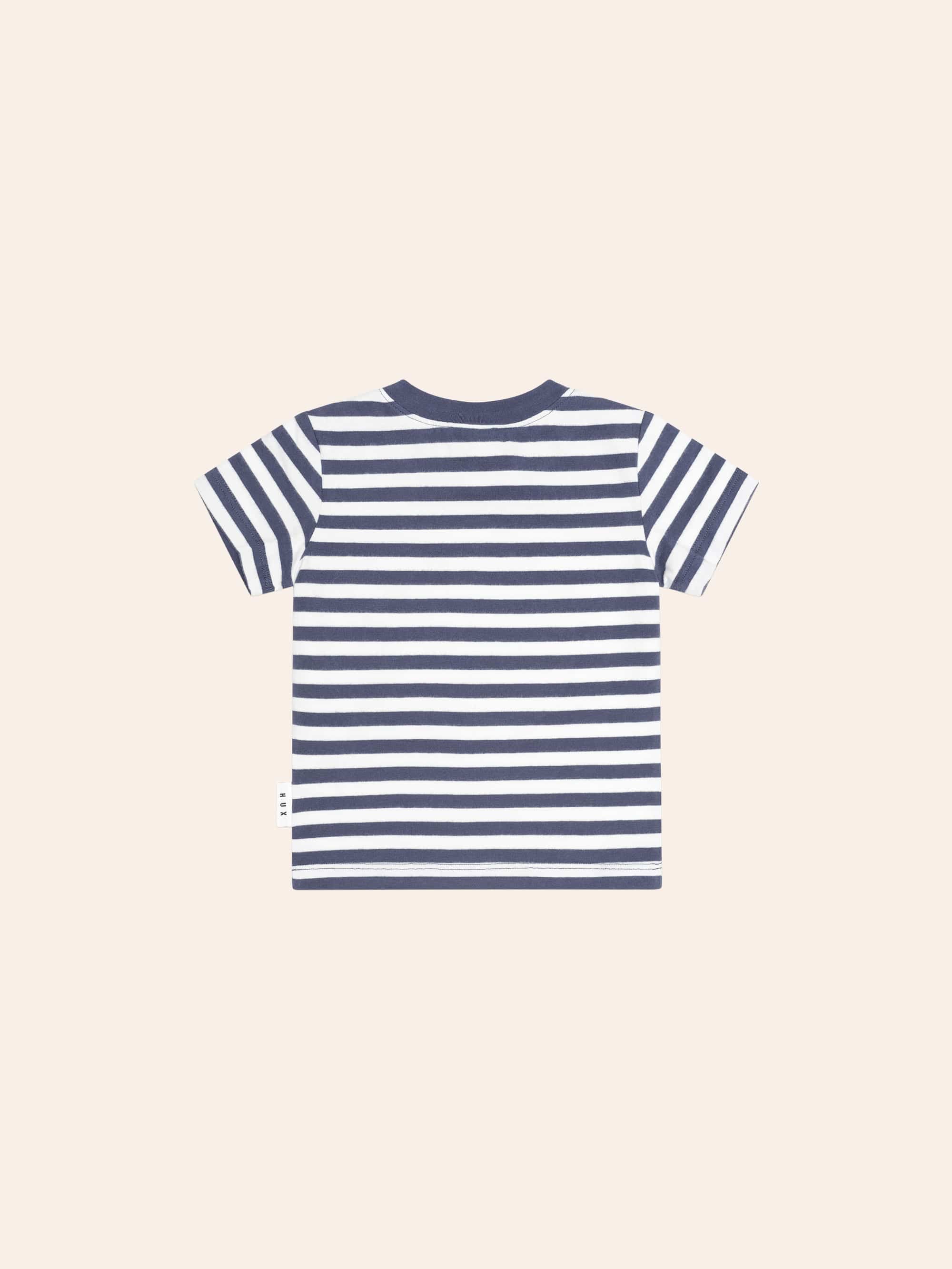 Stripe Festive Huxbear Tee T-SHIRT Huxbaby Shopify