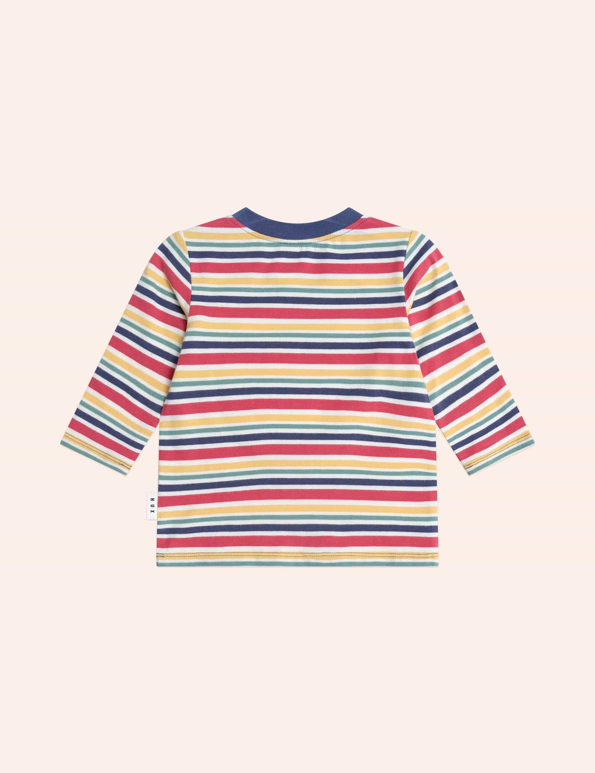 Furry Huxbear Longsleeve Top Vintage Stripe TOP LS Huxbaby