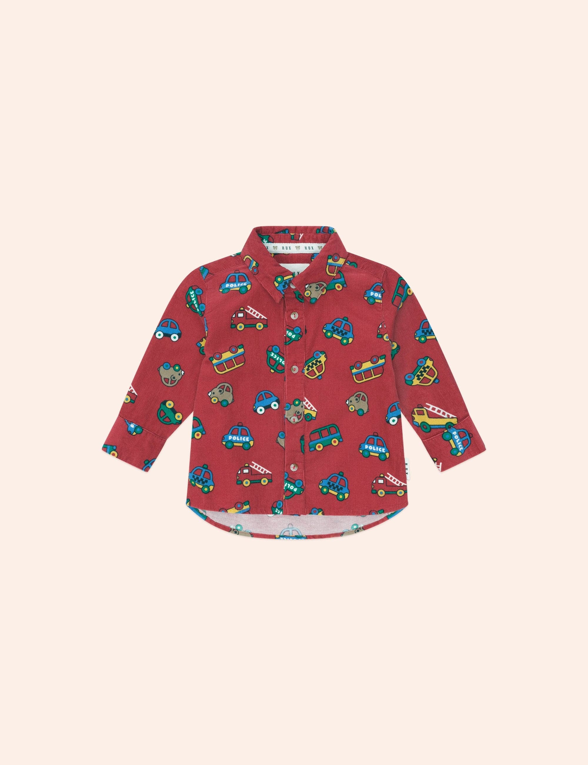 Vroom Vroom Cord Overshirt TOP LS Huxbaby