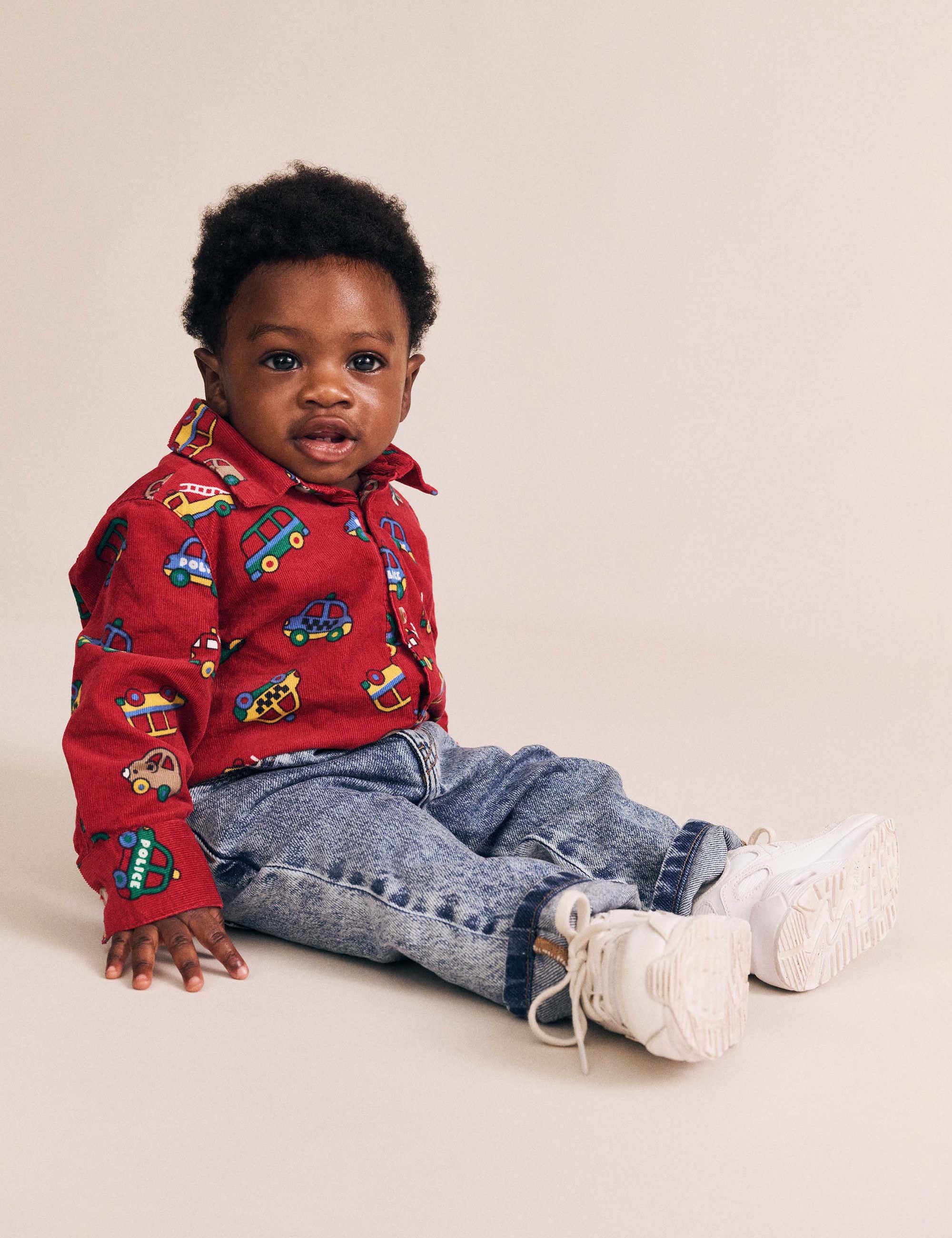 Vroom Vroom Cord Overshirt TOP LS Huxbaby