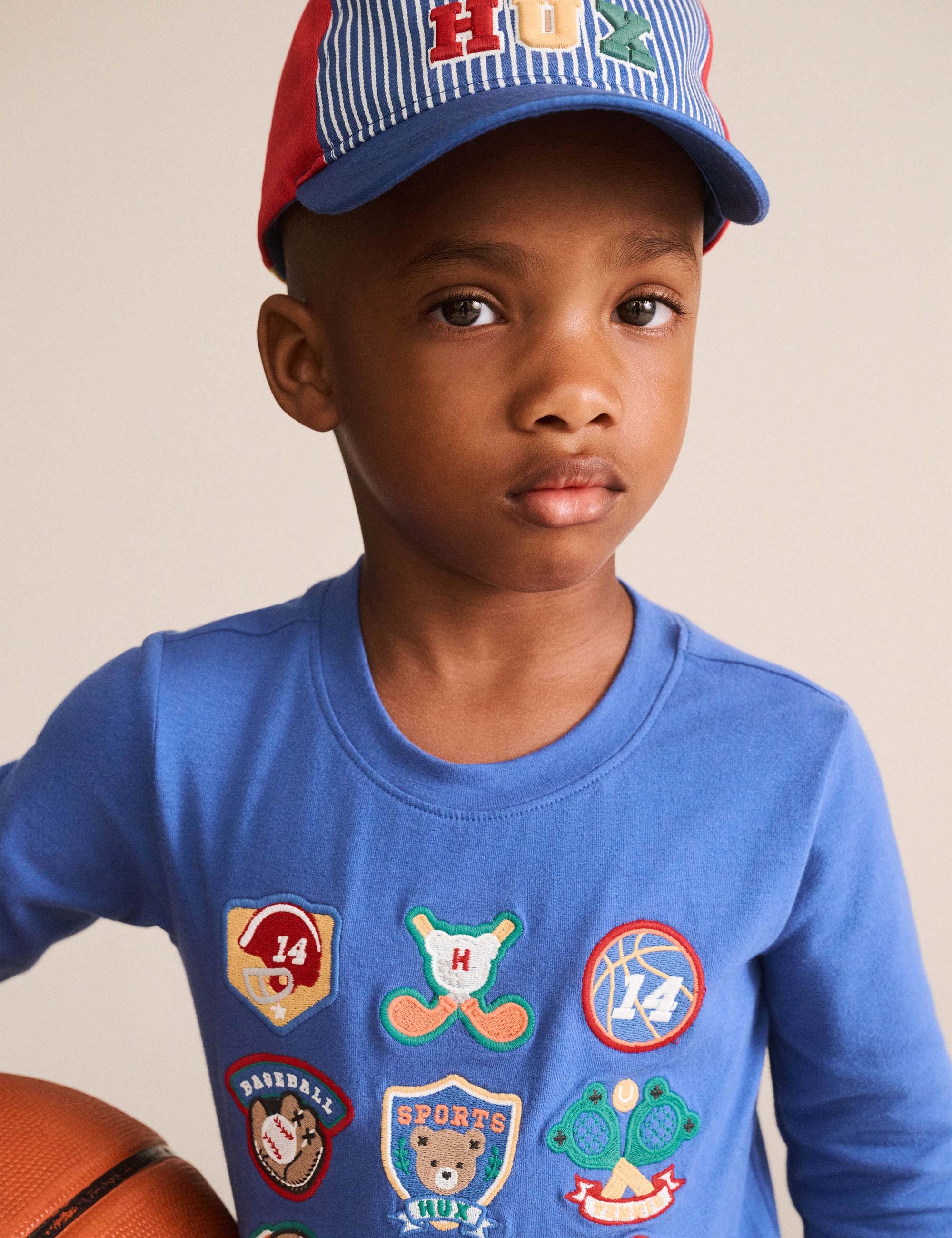 Vintage Sport Hux Embroidered Tee TOP LS Huxbaby Shopify