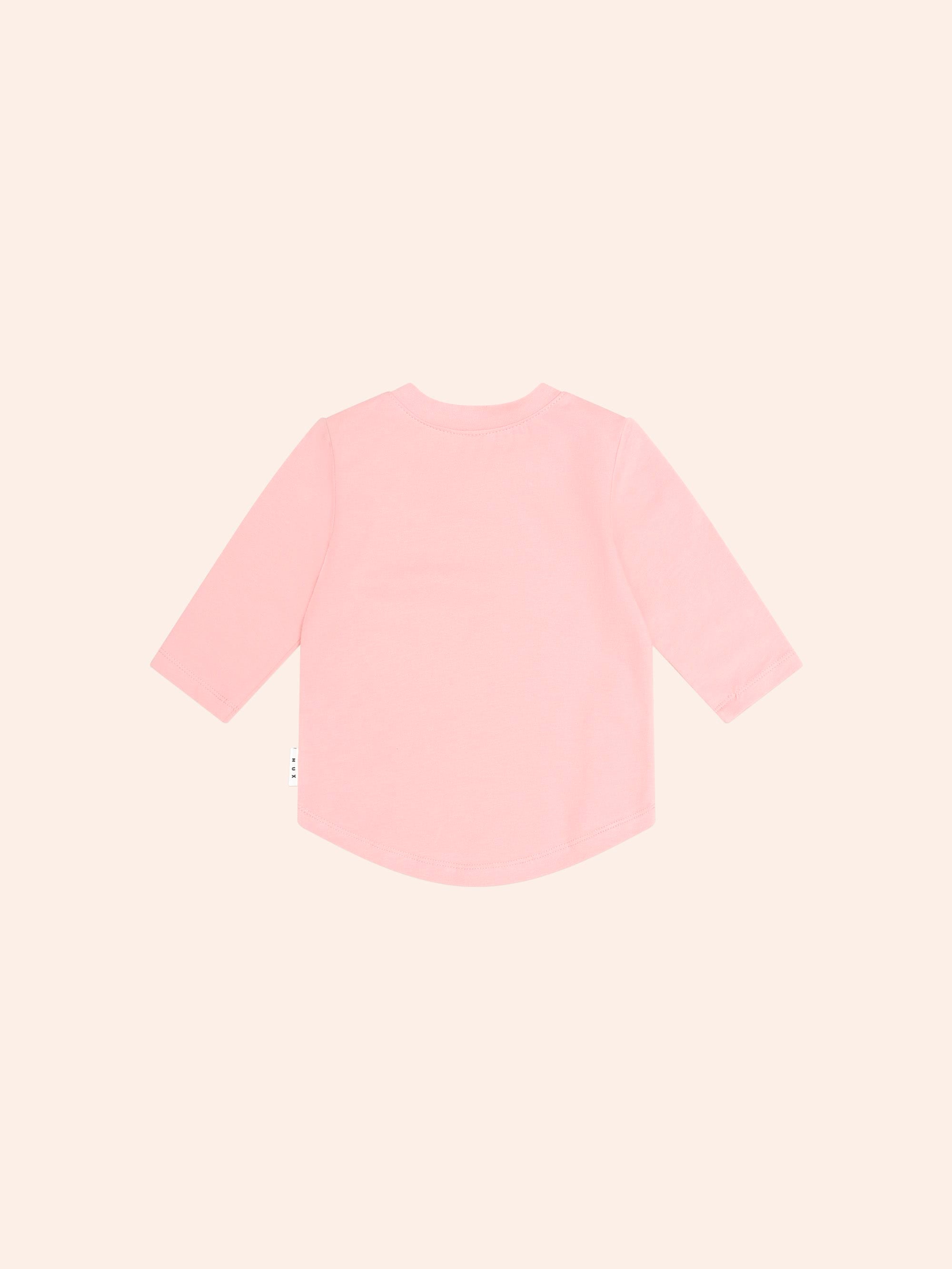 Ballerina Hux Embroidered Tee TOP LS Huxbaby Shopify