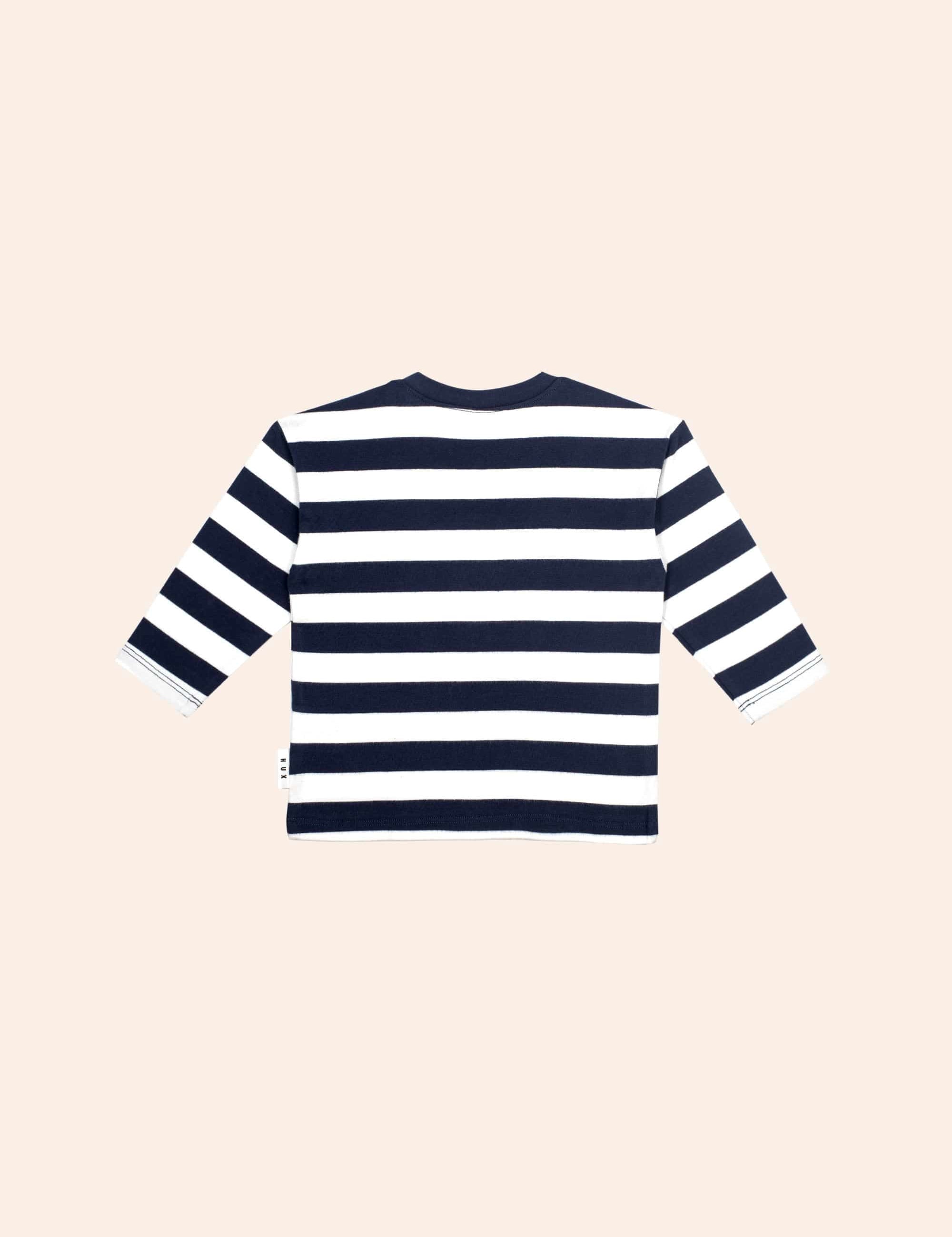 Furry Huxbear Stripe Top SWEATSHIRT Huxbaby