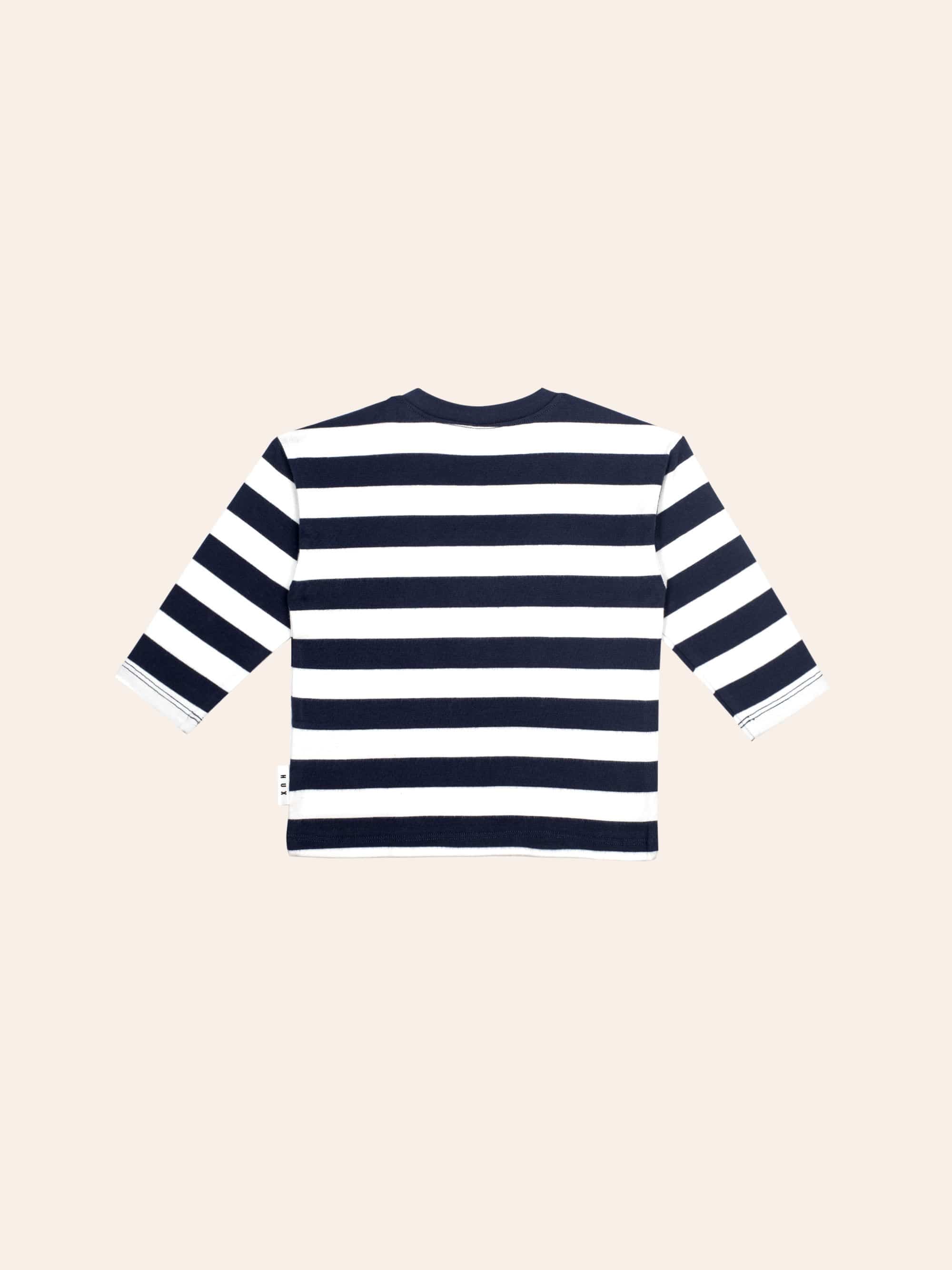 Furry Huxbear Stripe Top SWEATSHIRT Huxbaby