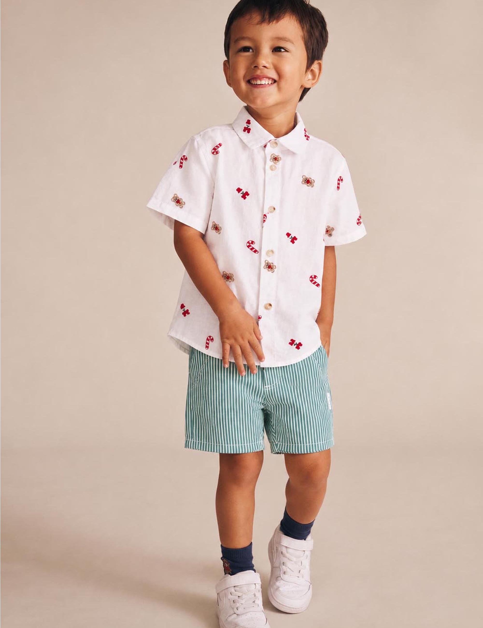 Festive S/Slv Shirt TOP SL Huxbaby Shopify
