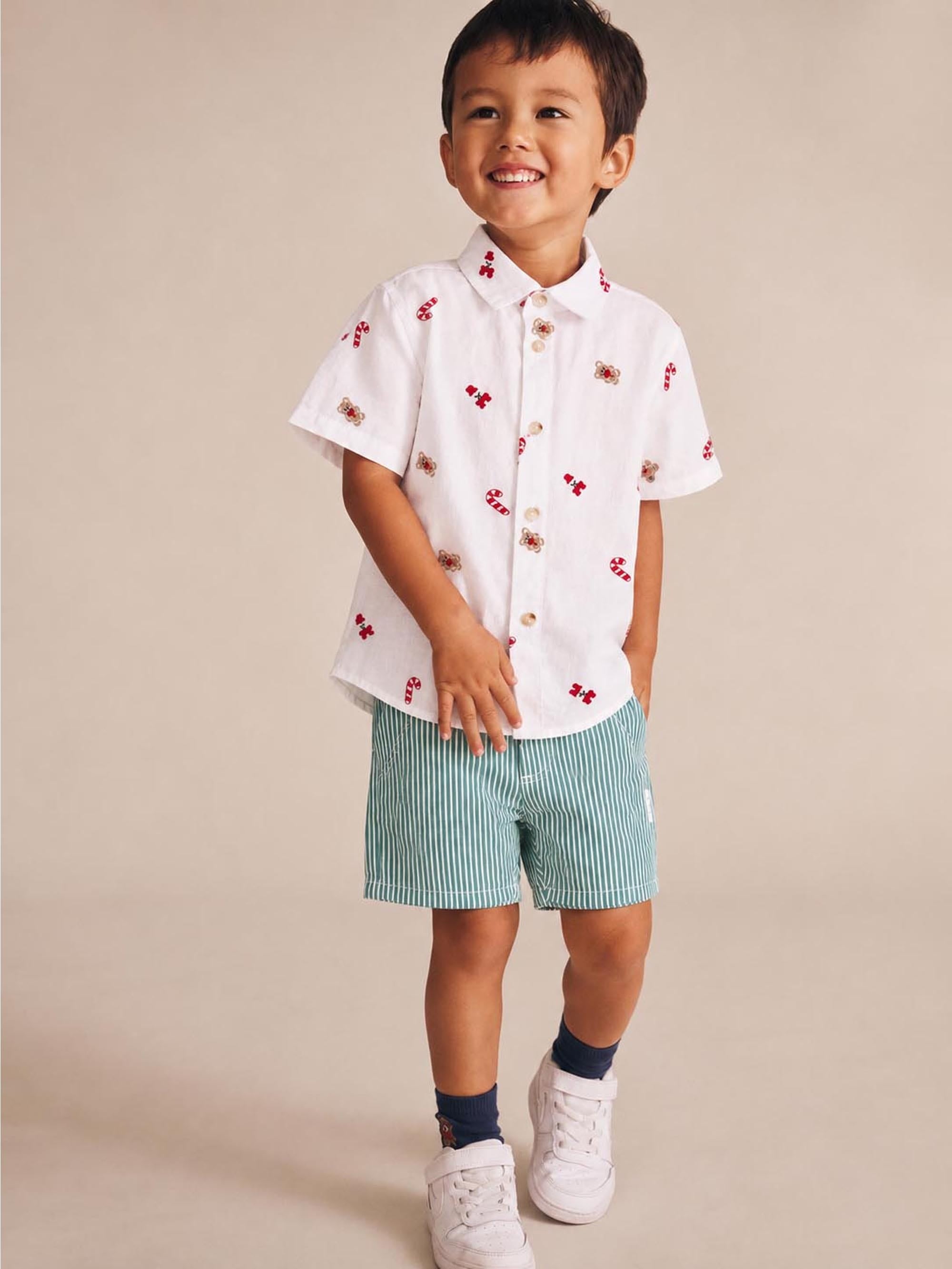 Festive S/Slv Shirt TOP SL Huxbaby Shopify