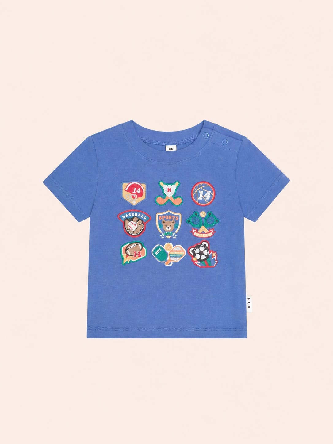 Huxbaby Shopify T-SHIRT Vintage Sport Hux Embroidered Tee S/Slv