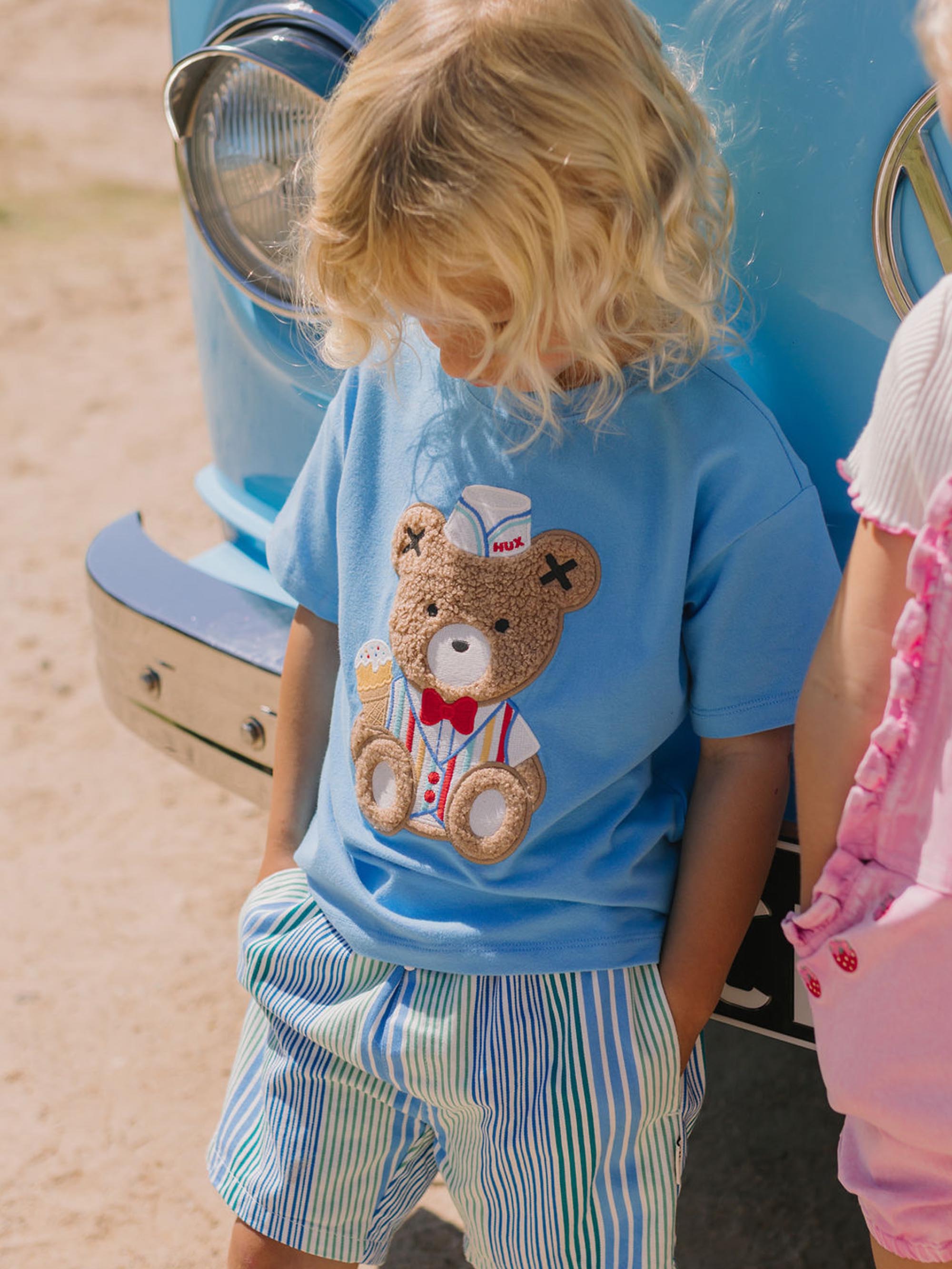 Ice Cream Man Hux Drop Shoulder Tee T-SHIRT Huxbaby Shopify