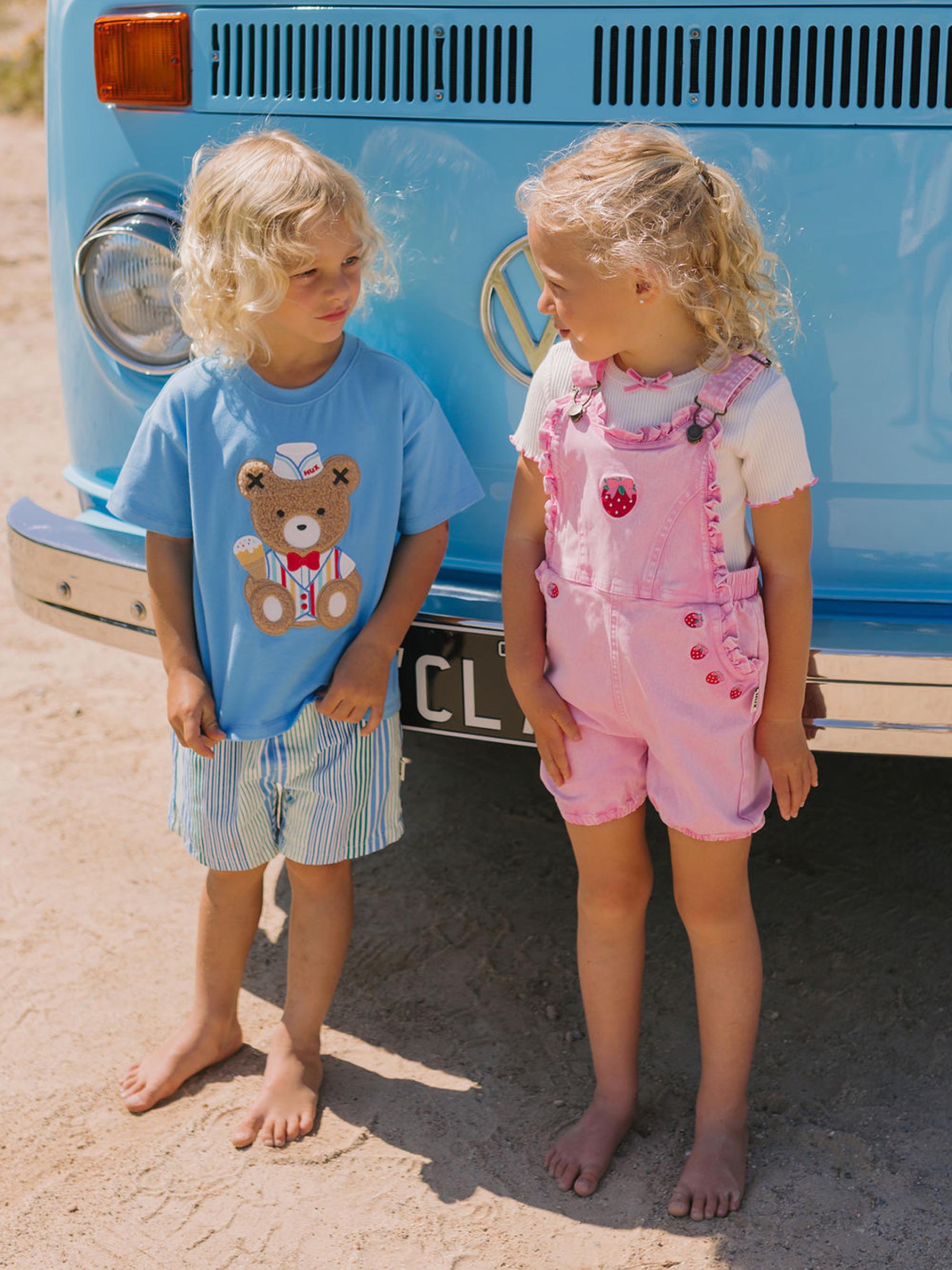 Ice Cream Man Hux Drop Shoulder Tee T-SHIRT Huxbaby Shopify