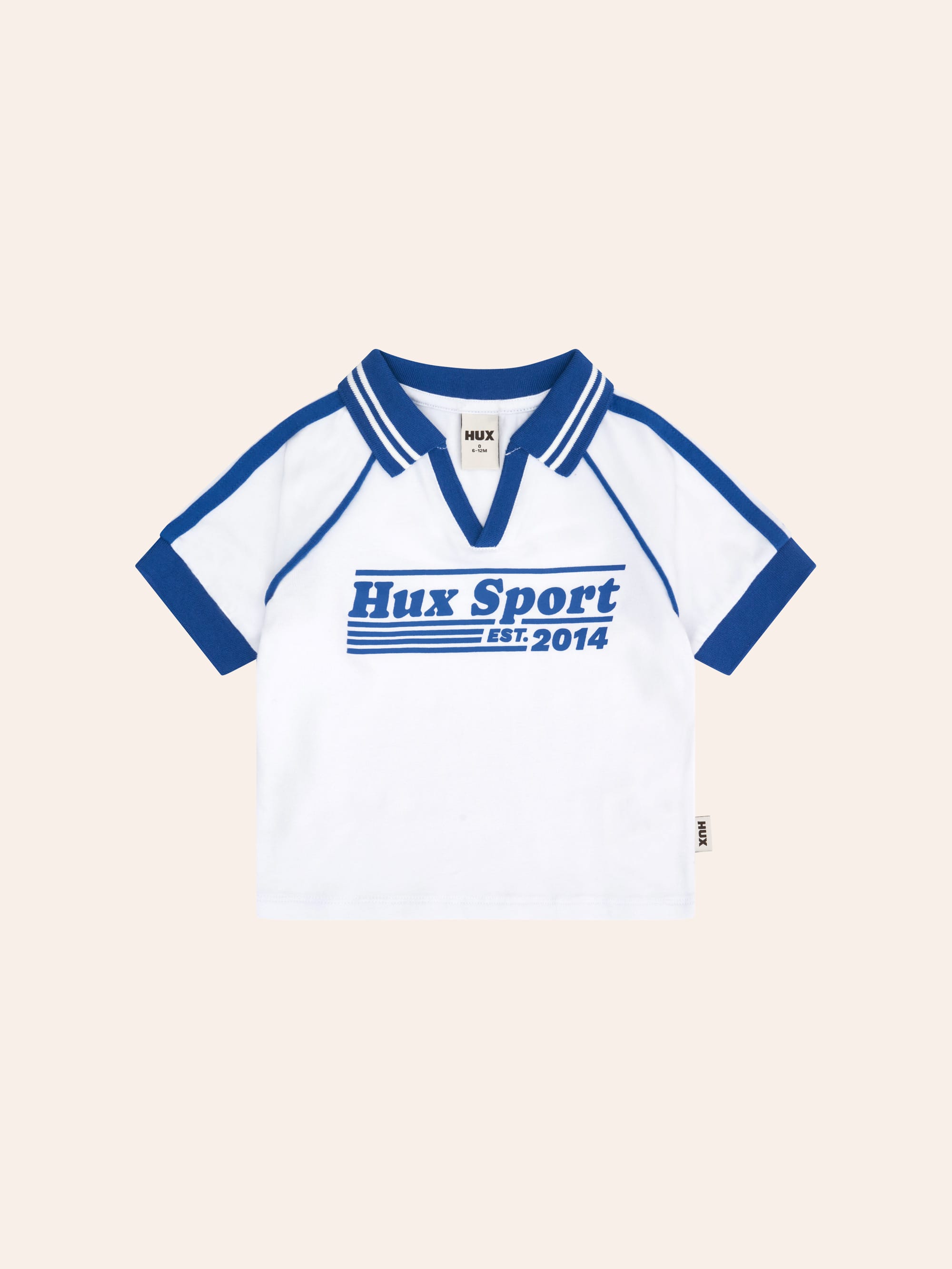 Hux Sport Drop Shoulder Raglan Polo T-SHIRT Huxbaby Shopify