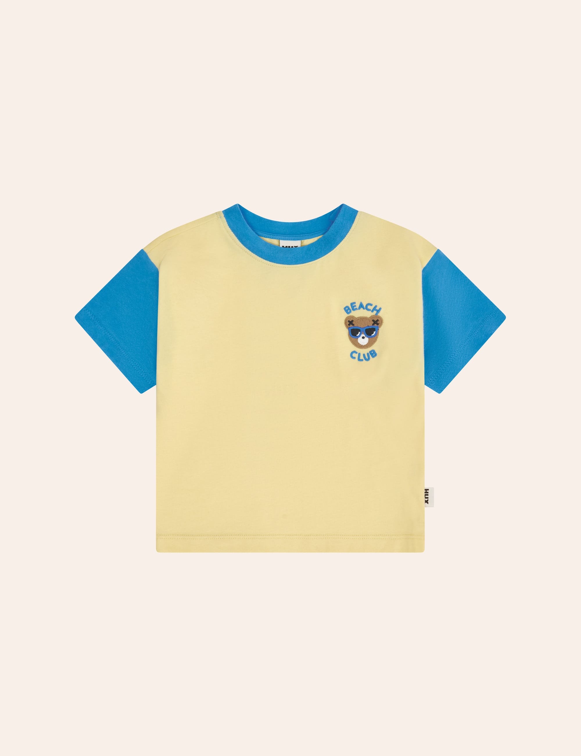 Beach Club Hux Splice Drop Shoulder Tee T-SHIRT Huxbaby Shopify