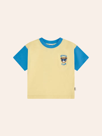 Beach Club Hux Splice Drop Shoulder Tee T-SHIRT Huxbaby Shopify