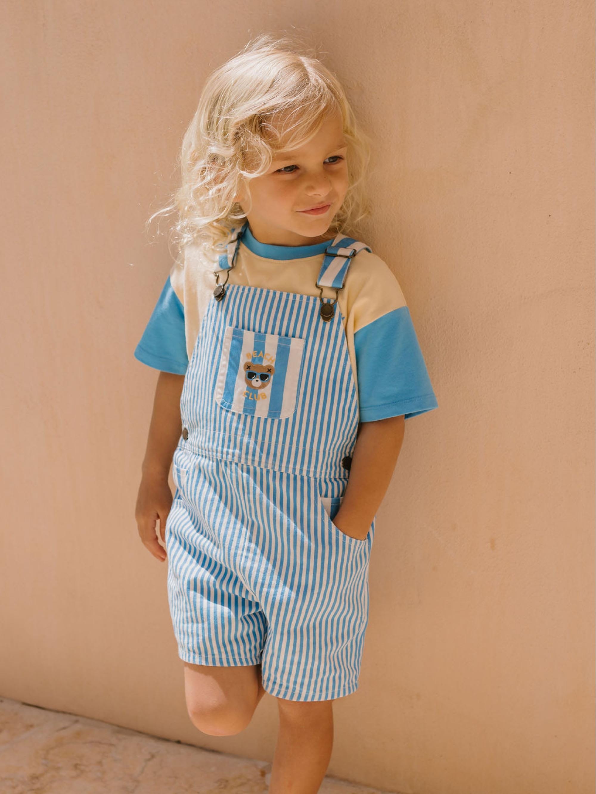 Beach Club Hux Splice Drop Shoulder Tee T-SHIRT Huxbaby Shopify