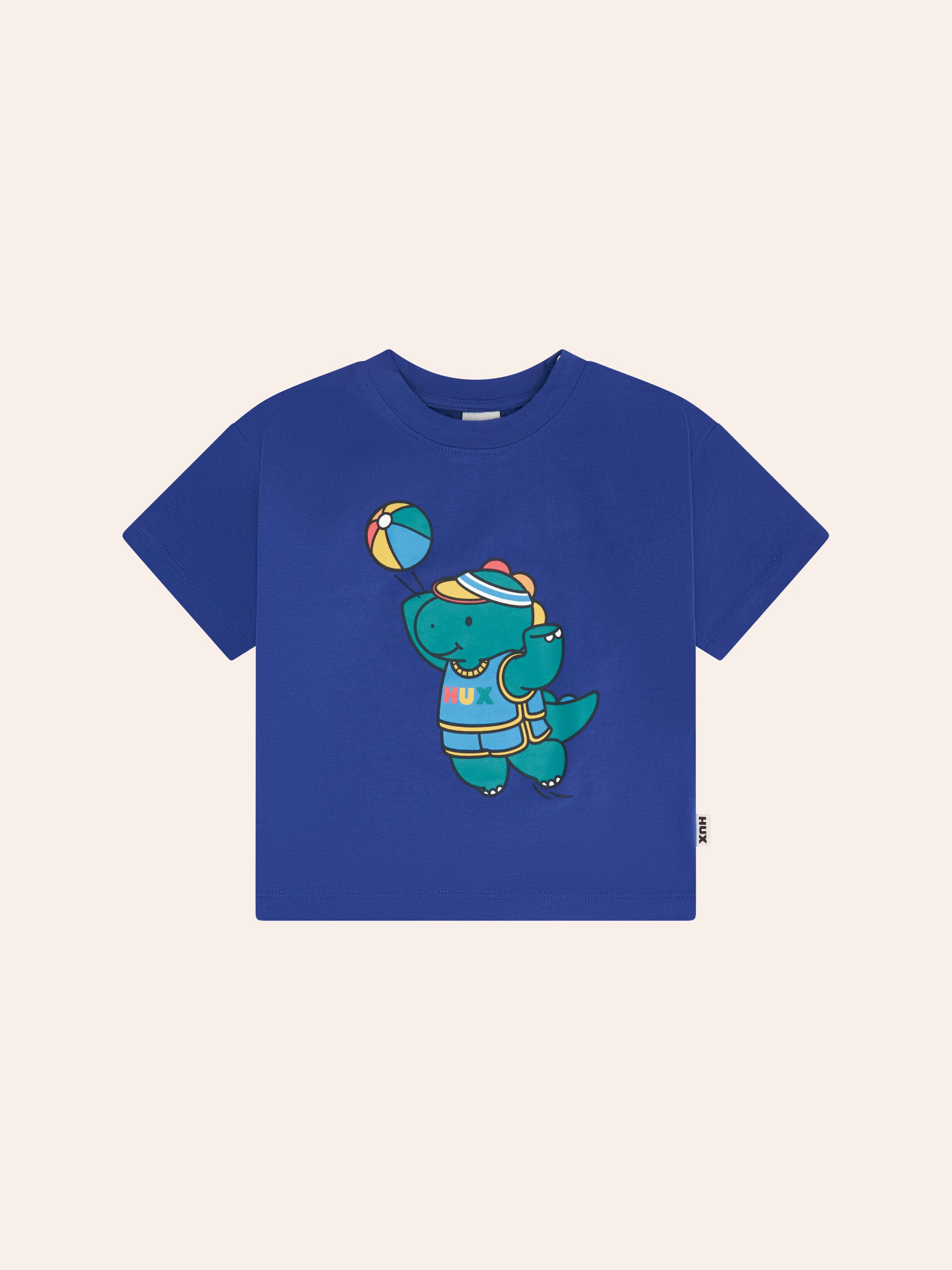 Beach Volleyball Dino Drop Shoulder Tee T-SHIRT Huxbaby Shopify