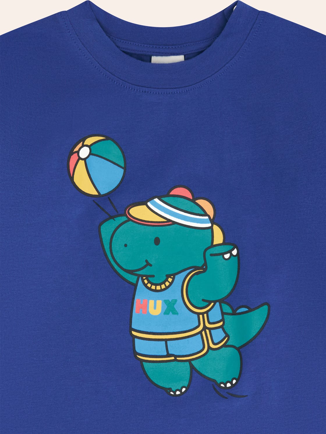 Beach Volleyball Dino Drop Shoulder Tee T-SHIRT Huxbaby Shopify
