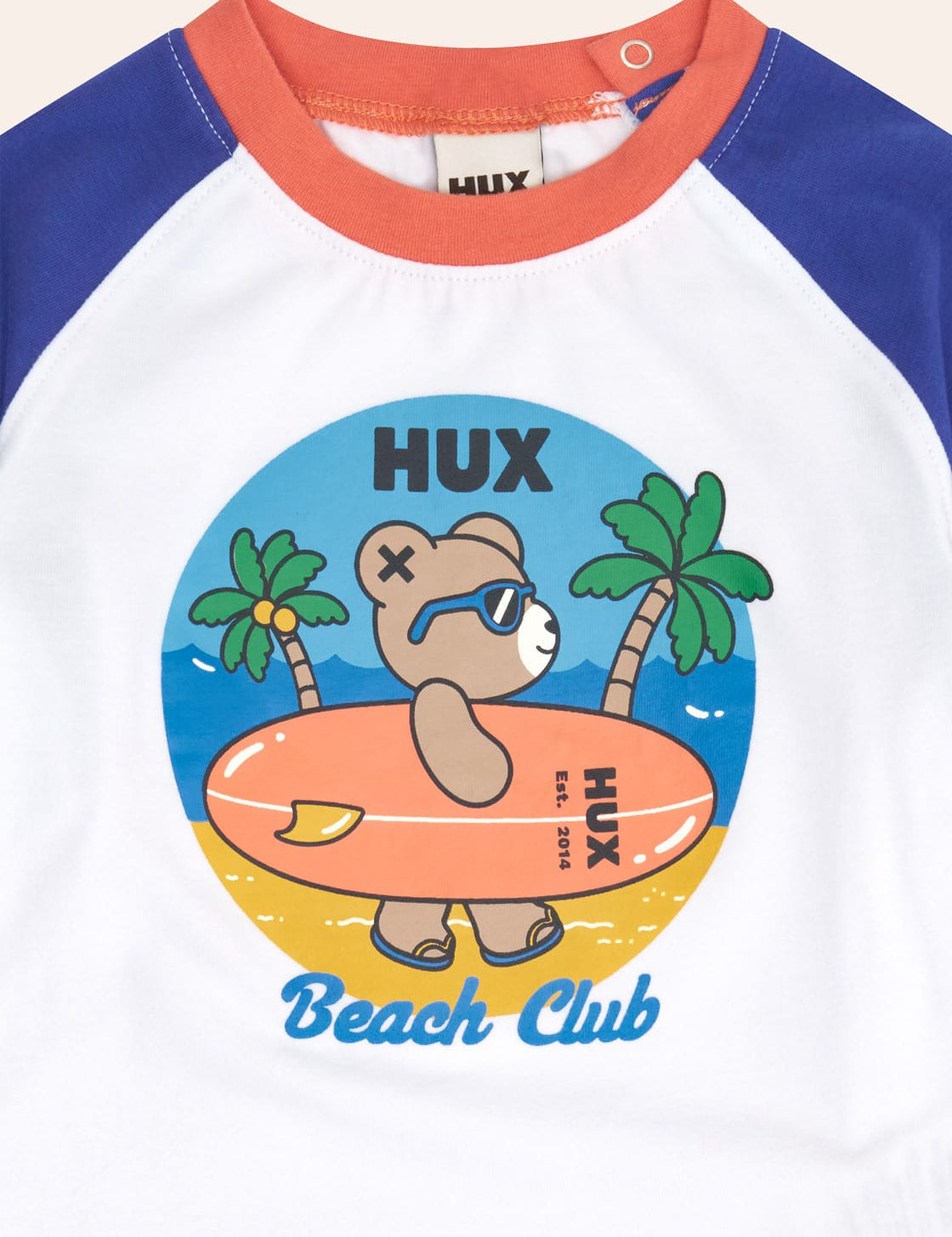 Cool Surfer Hux Raglan Tee T-SHIRT Huxbaby Shopify