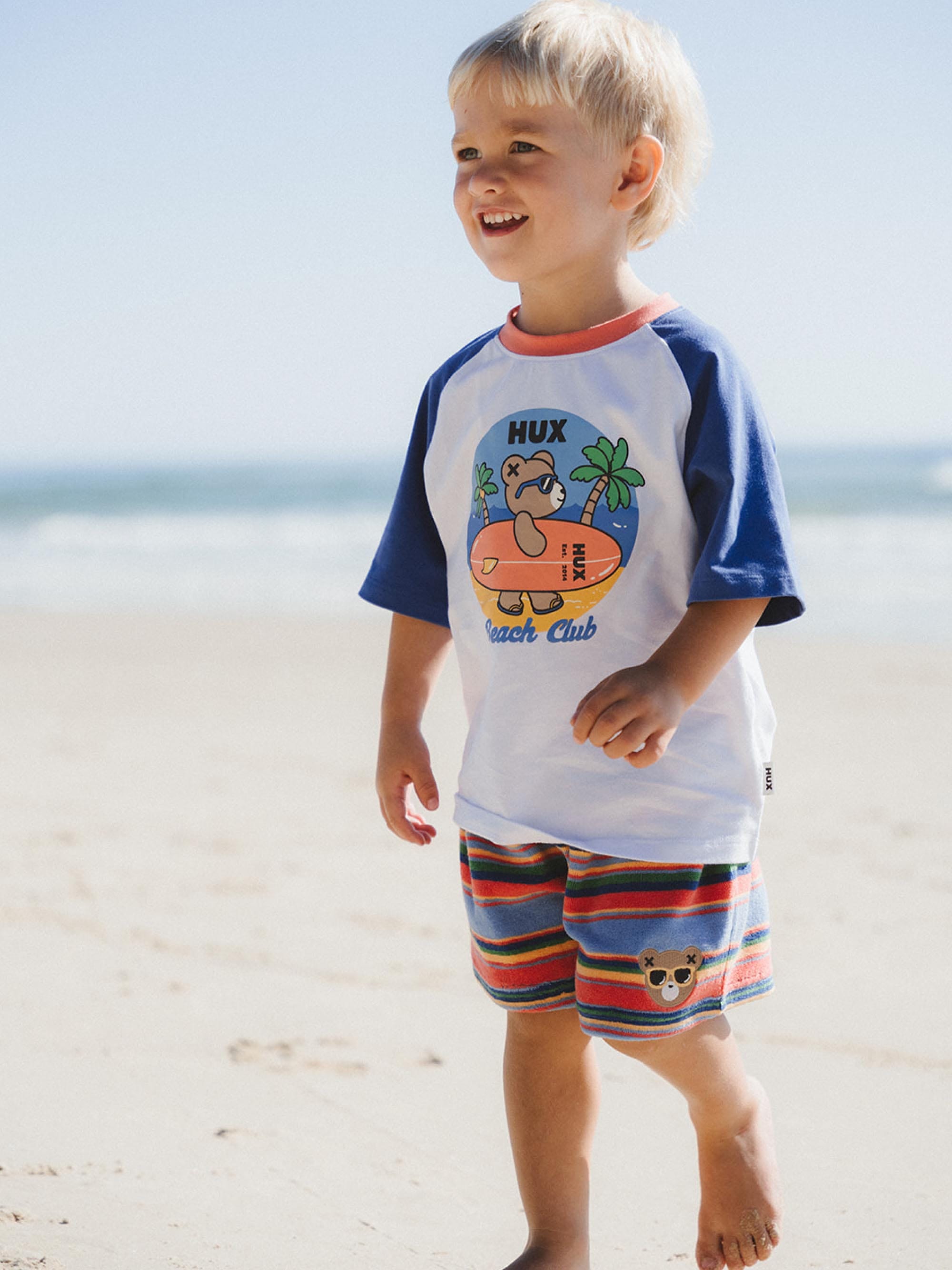 Cool Surfer Hux Raglan Tee T-SHIRT Huxbaby Shopify