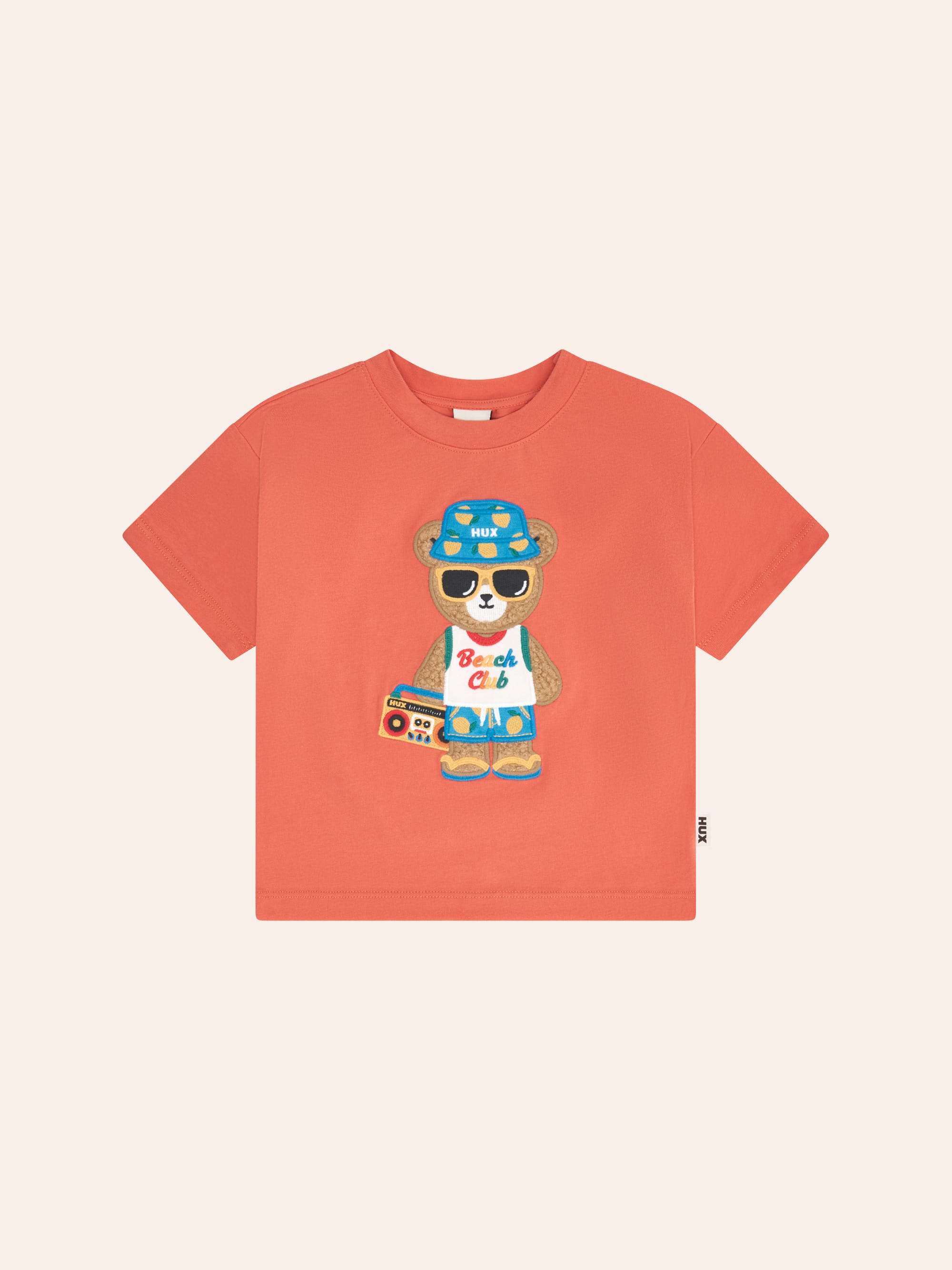 Beach Club Standing Hux Drop Shoulder Tee T-SHIRT Huxbaby Shopify