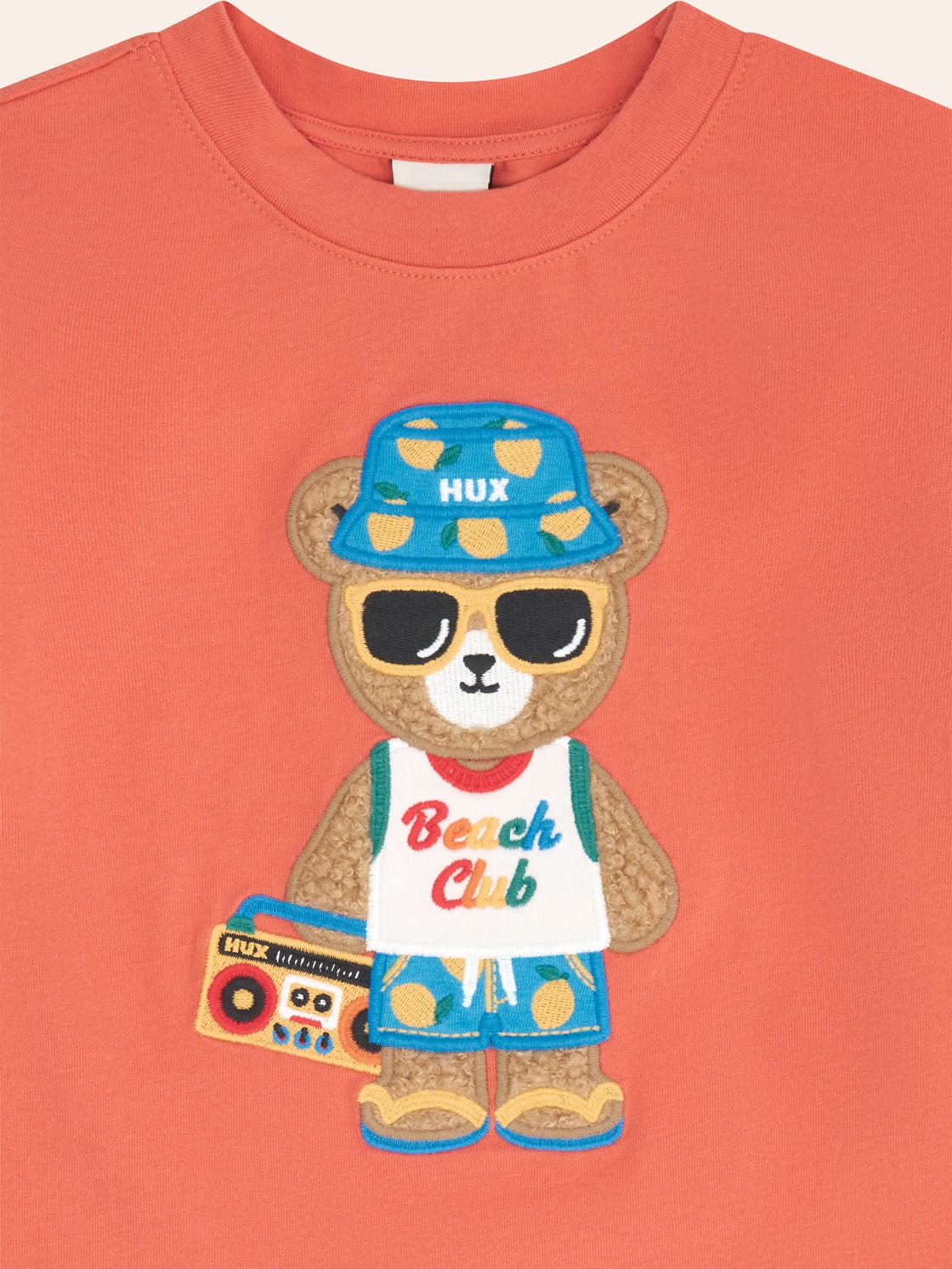 Beach Club Standing Hux Drop Shoulder Tee T-SHIRT Huxbaby Shopify