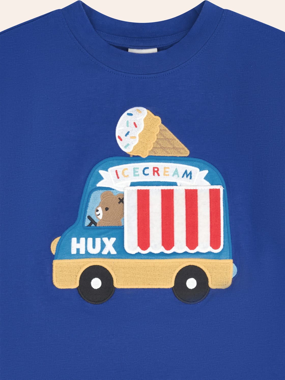 Hux Ice Cream Van Drop Shoulder Tee T-SHIRT Huxbaby Shopify