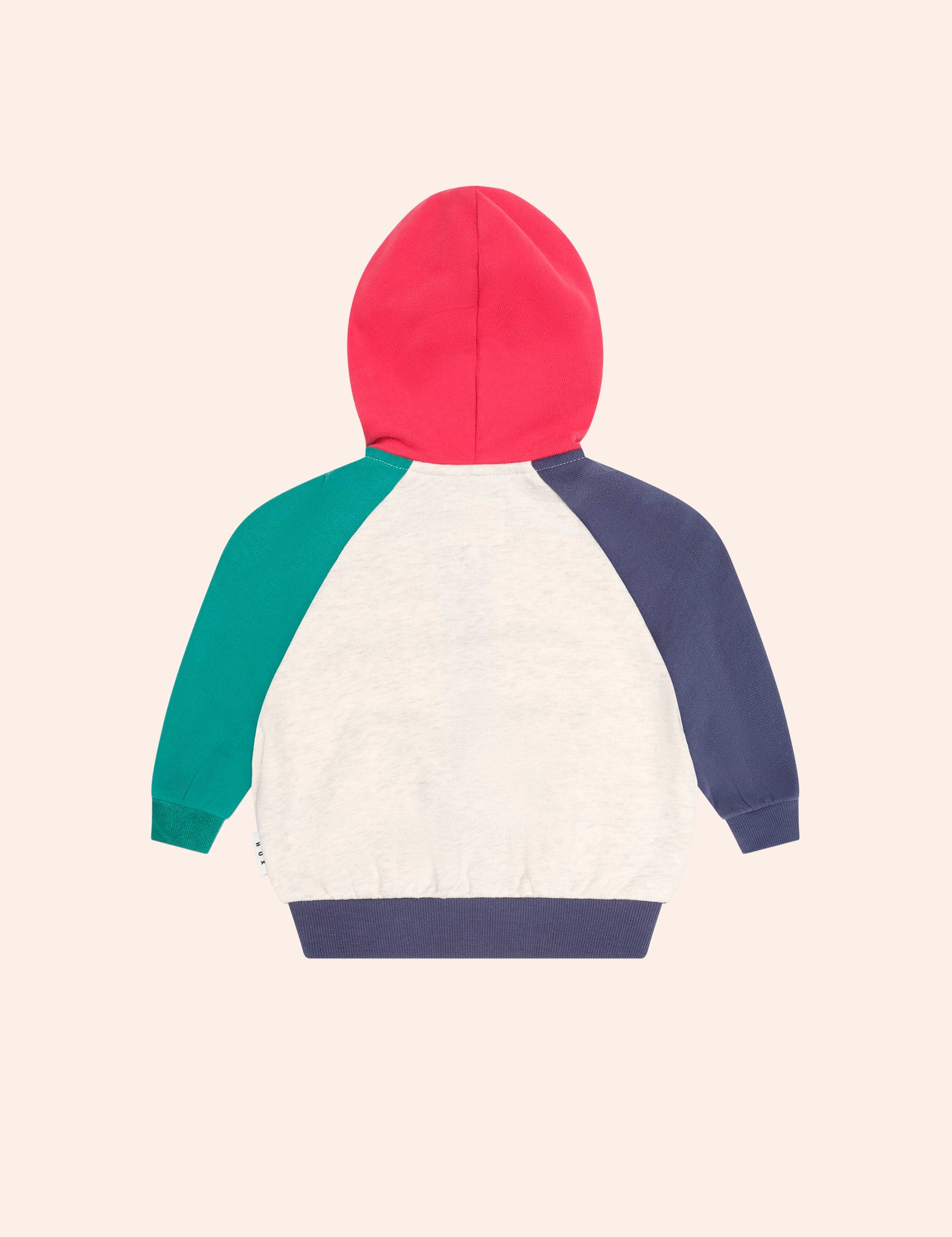 Colour Block Raglan Hoodie SWEATSHIRT Huxbaby Shopify