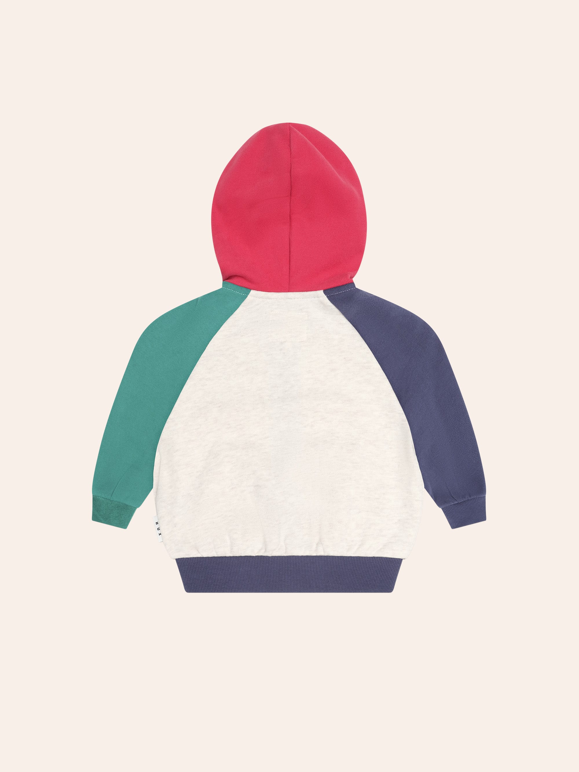 Huxbaby Shopify SWEATSHIRT Colour Block Raglan Hoodie