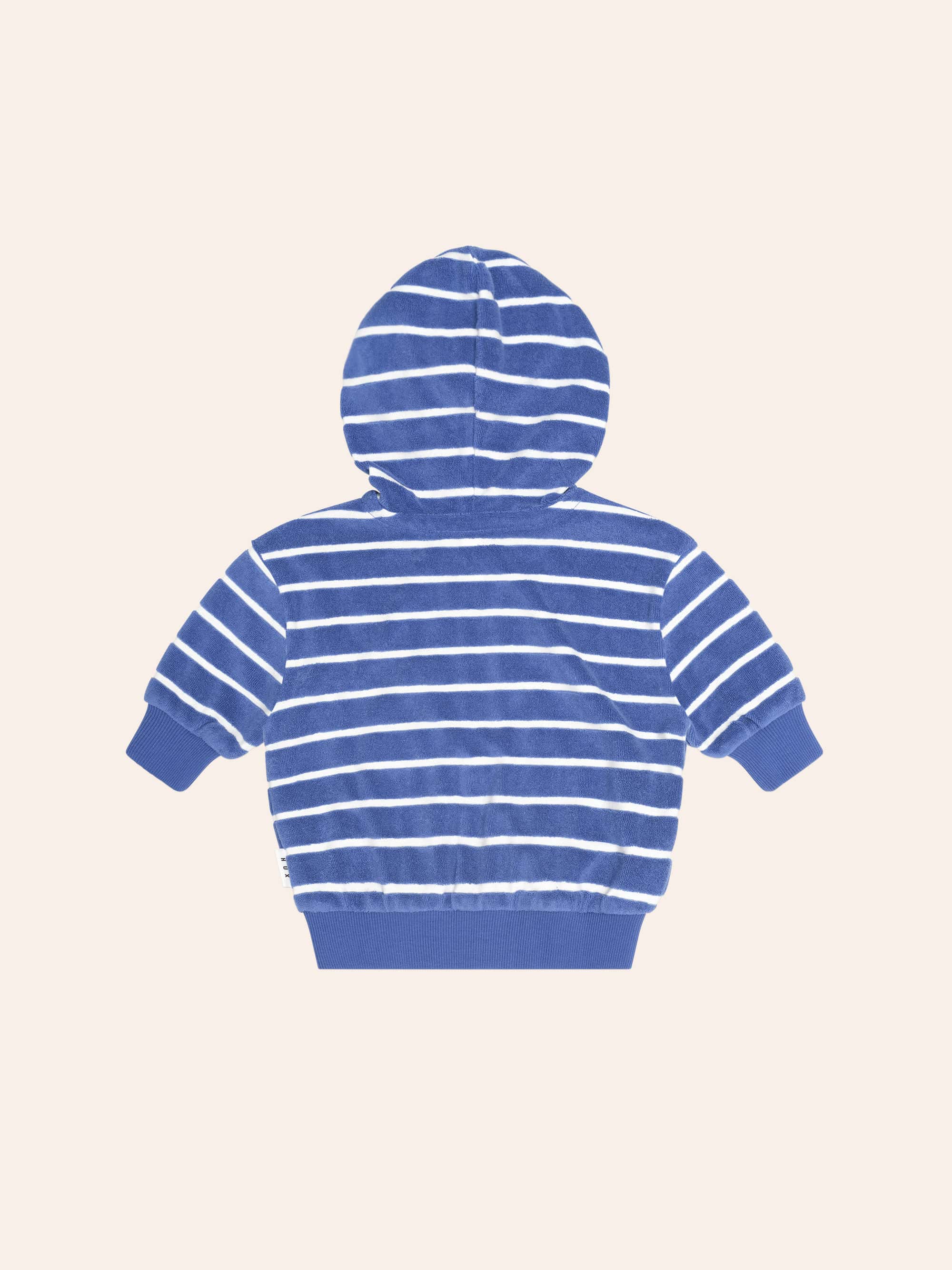 Huxbaby Shopify SWEATSHIRT Nautical Hux Towelling Zip Hoodie