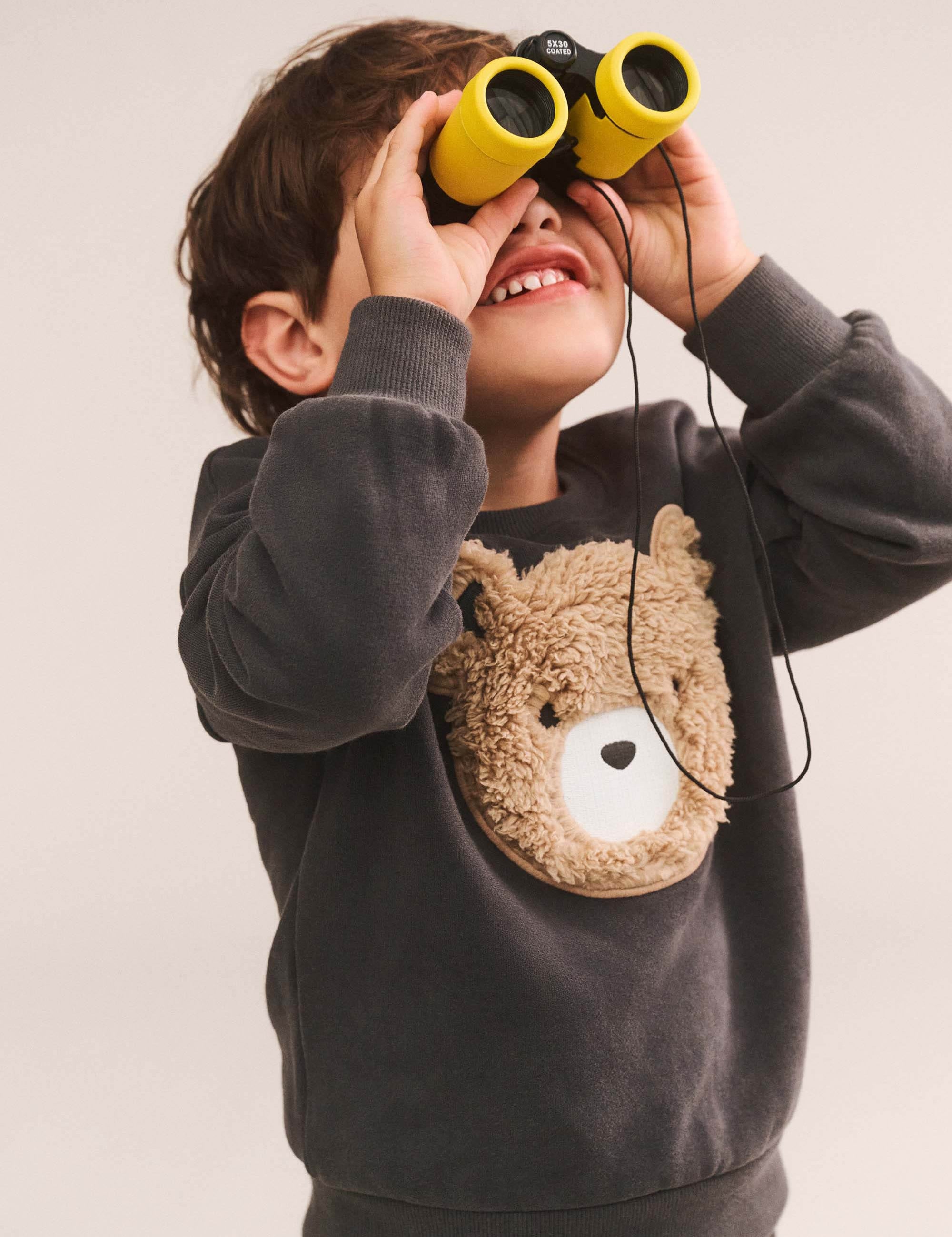 Furry Huxbear Sweatshirt SWEATSHIRT Huxbaby Shopify
