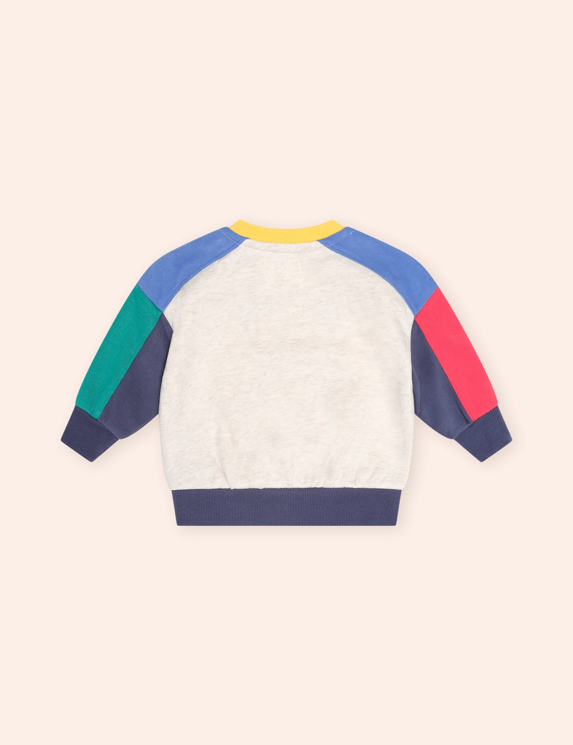 Colour Block Sitting Hux Sweatshirt SWEATSHIRT Huxbaby Shopify