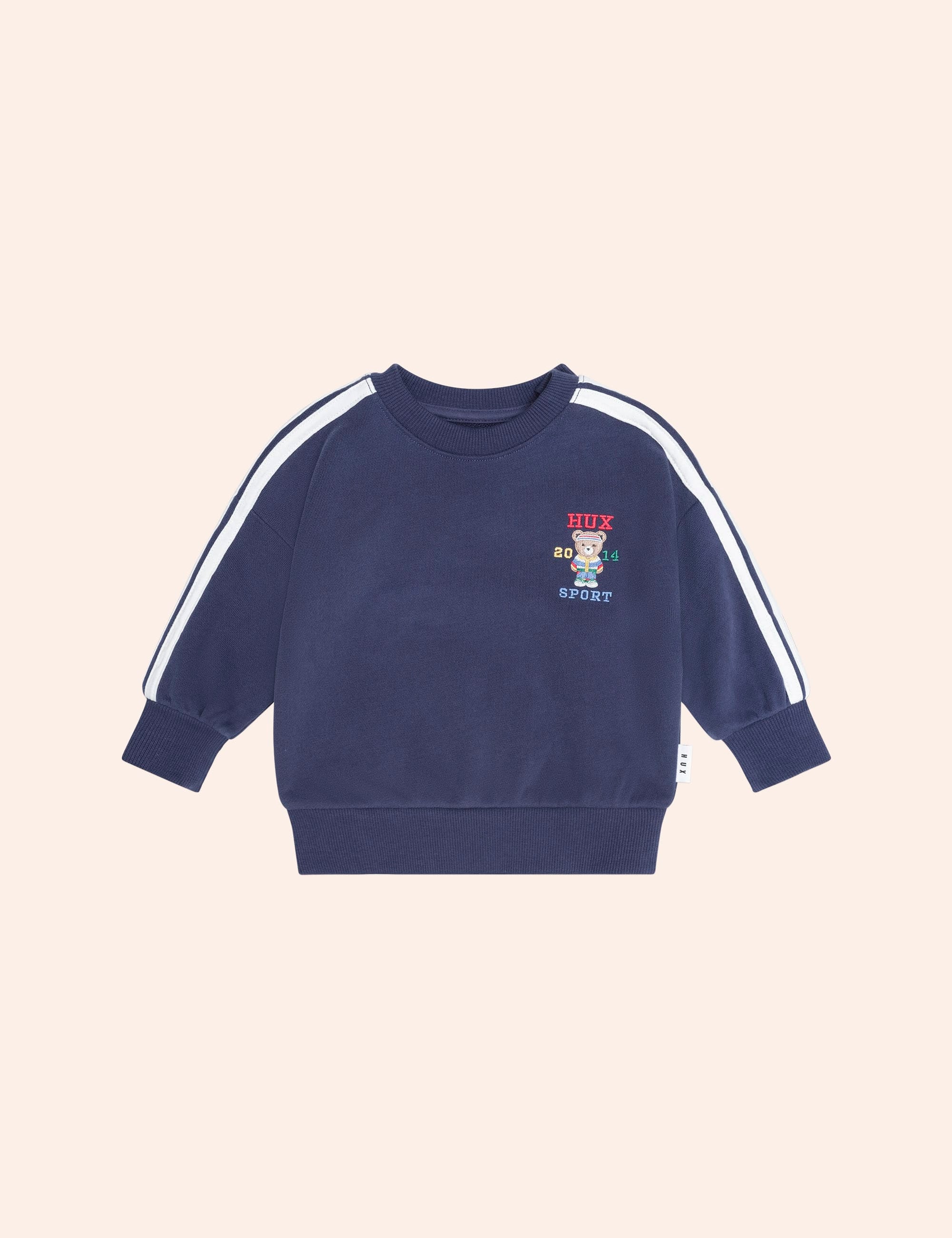 Hux Sport Sporty Stripe Sweatshirt SWEATSHIRT Huxbaby Shopify