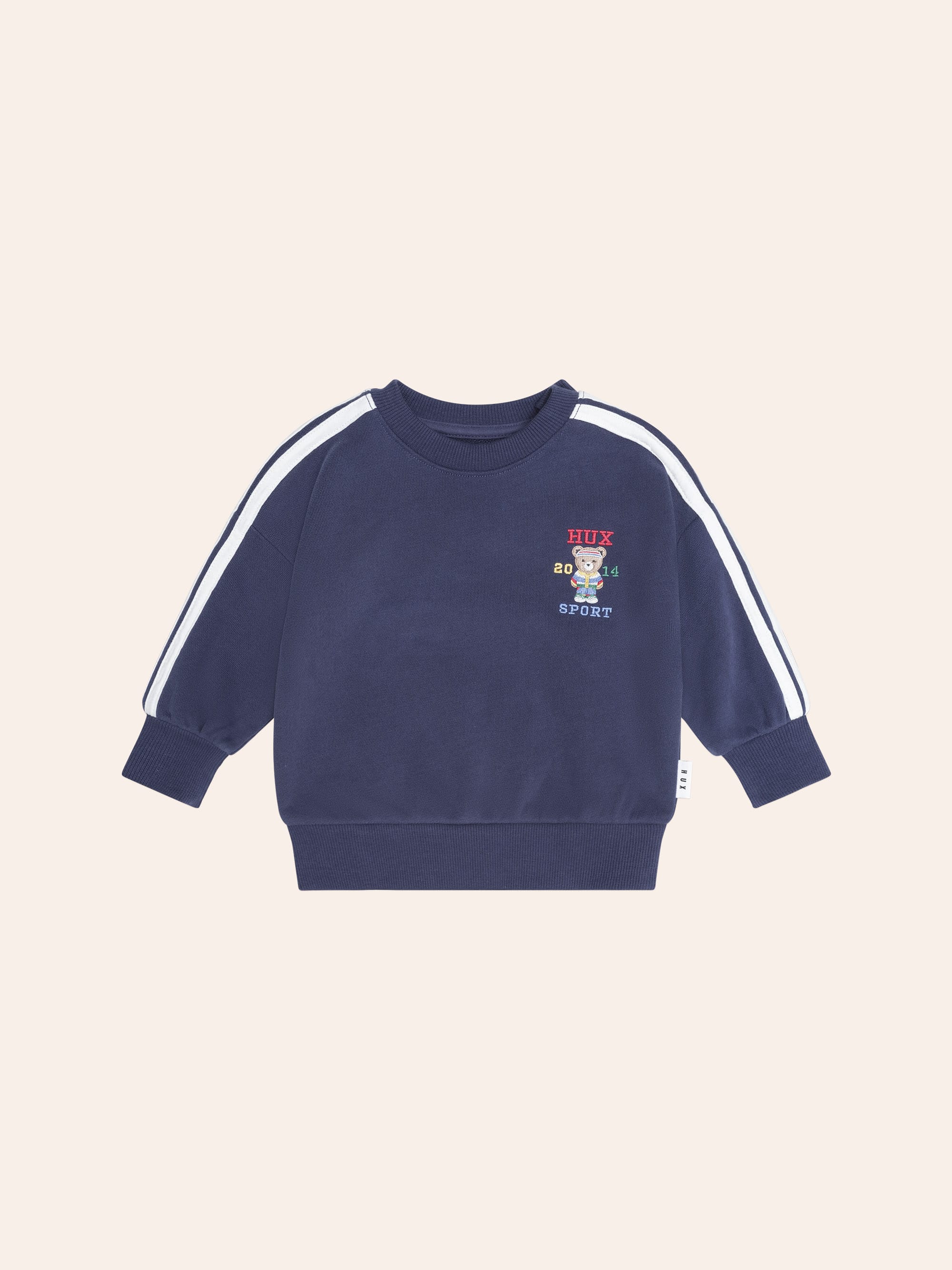 Huxbaby Shopify SWEATSHIRT Hux Sport Sporty Stripe Sweatshirt