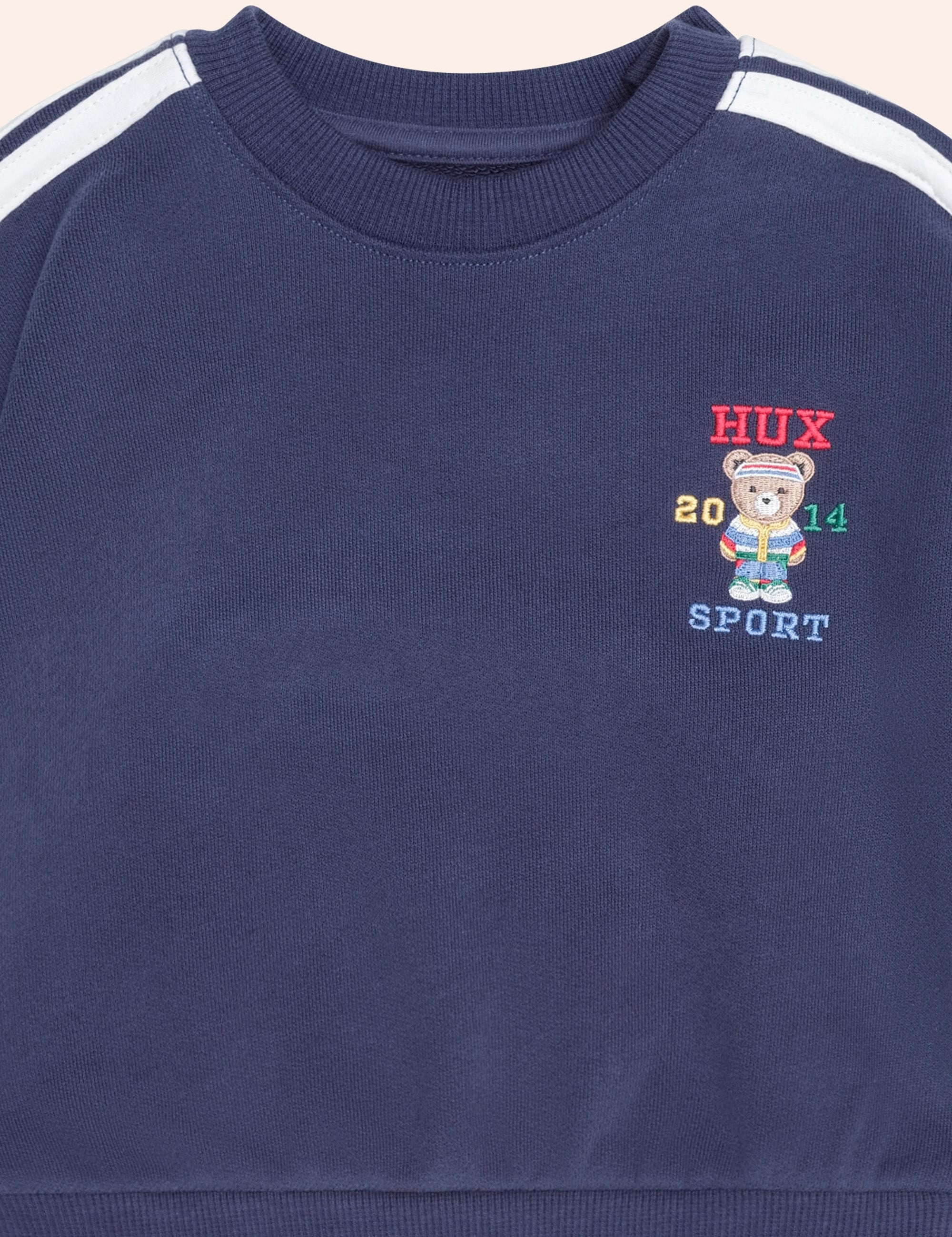 Hux Sport Sporty Stripe Sweatshirt SWEATSHIRT Huxbaby Shopify