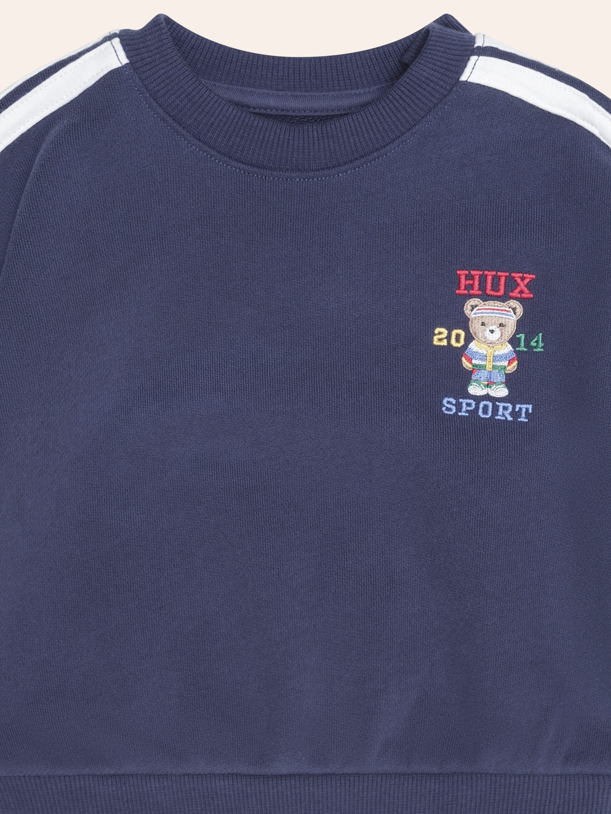 Huxbaby Shopify SWEATSHIRT Hux Sport Sporty Stripe Sweatshirt