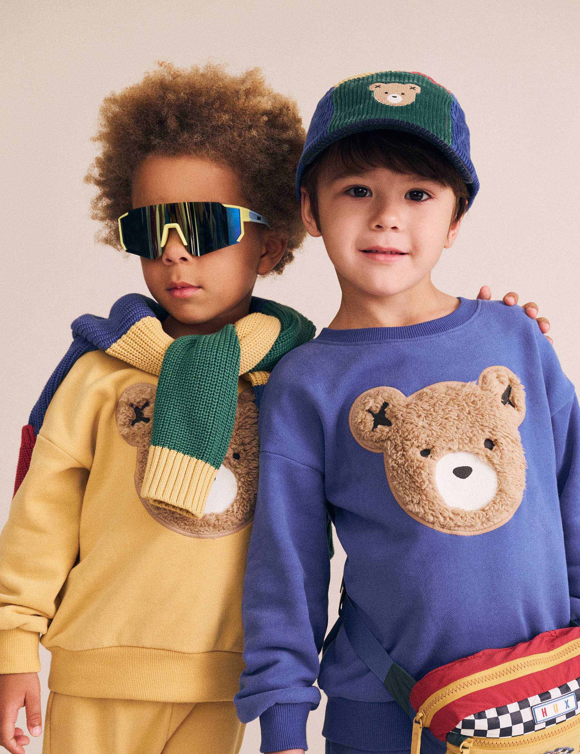Furry Huxbear Sunburst Sweatshirt SWEATSHIRT Huxbaby