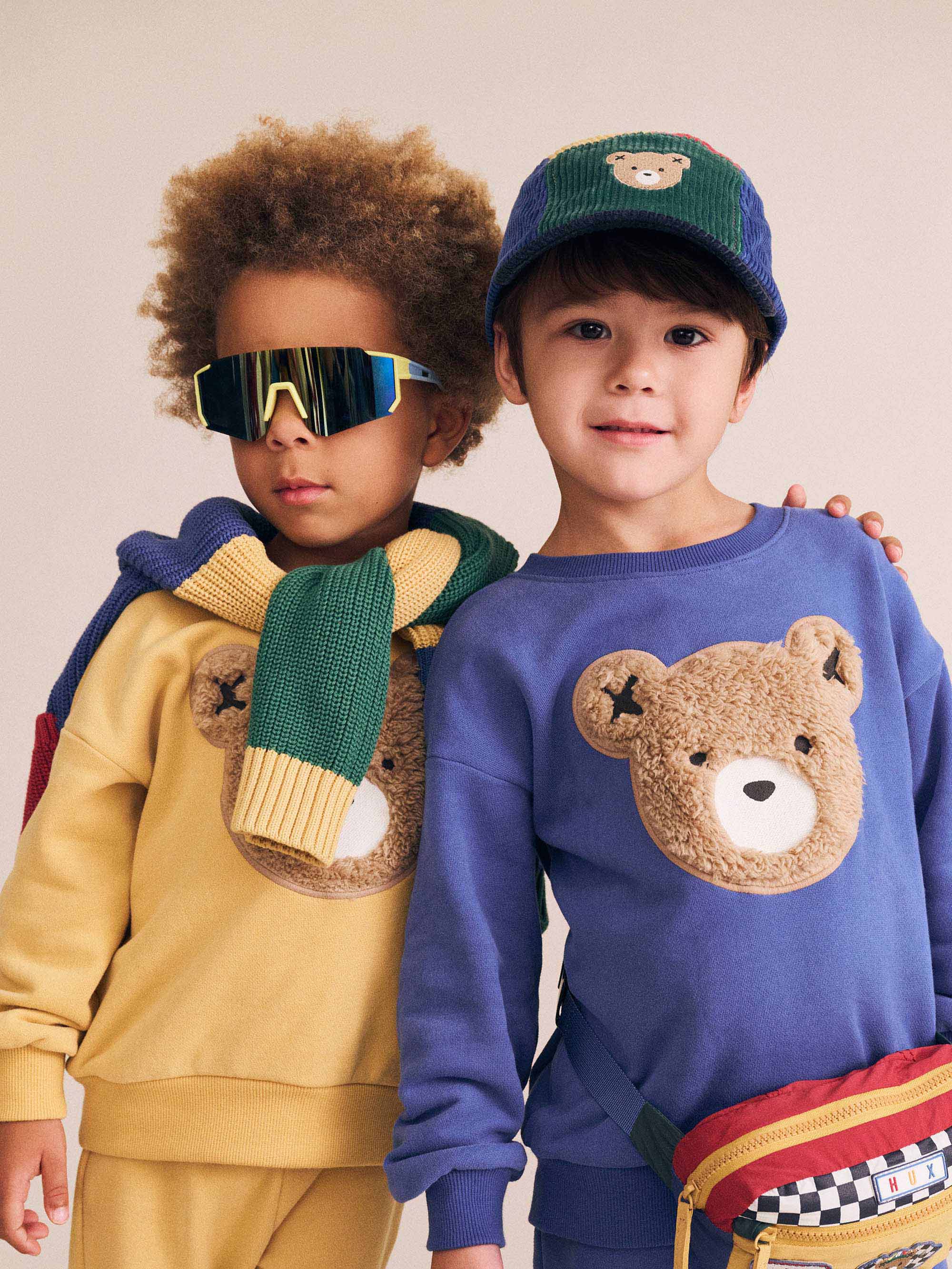 Furry Huxbear Sunburst Sweatshirt SWEATSHIRT Huxbaby