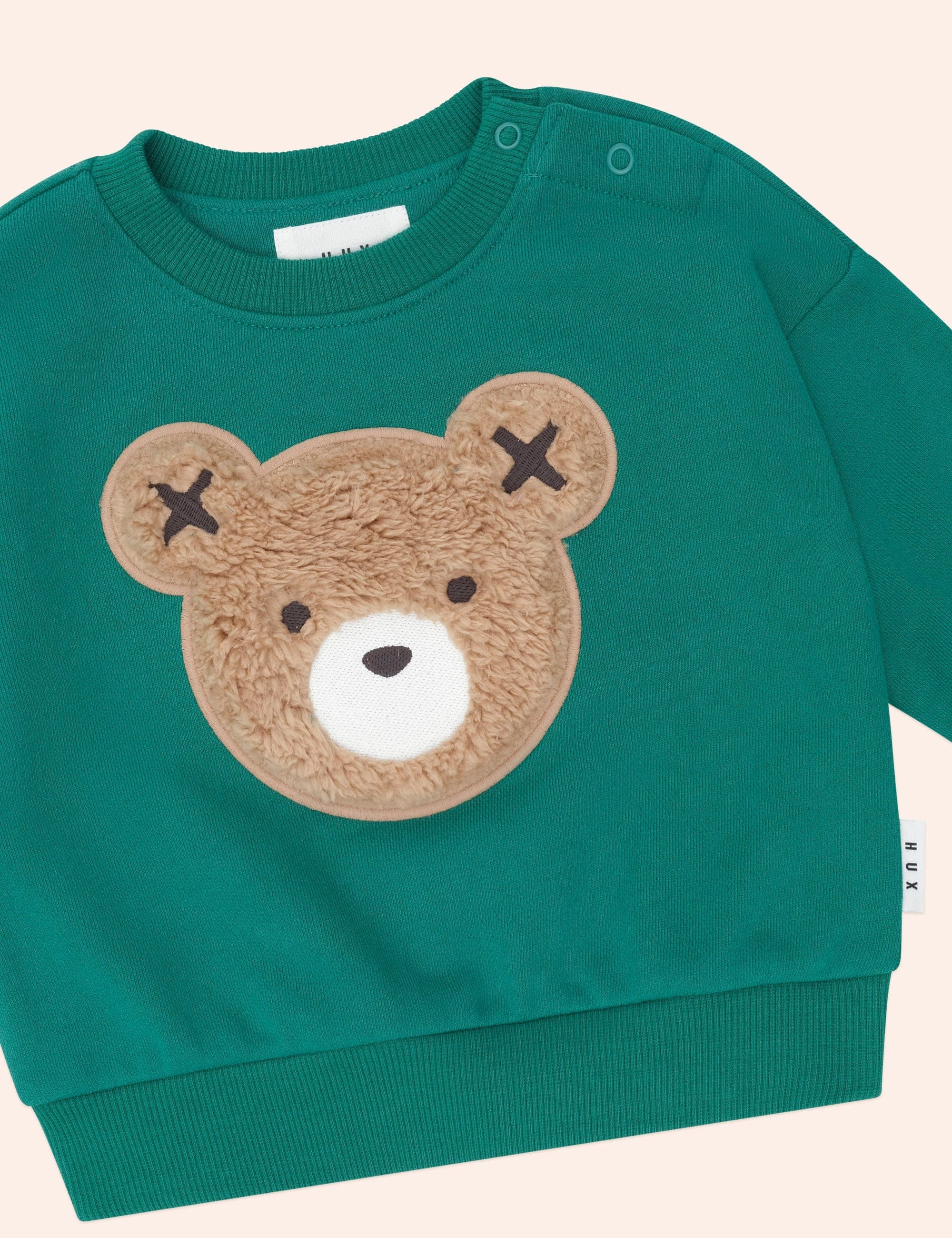 Furry Huxbear Emerald Sweatshirt SWEATSHIRT Huxbaby